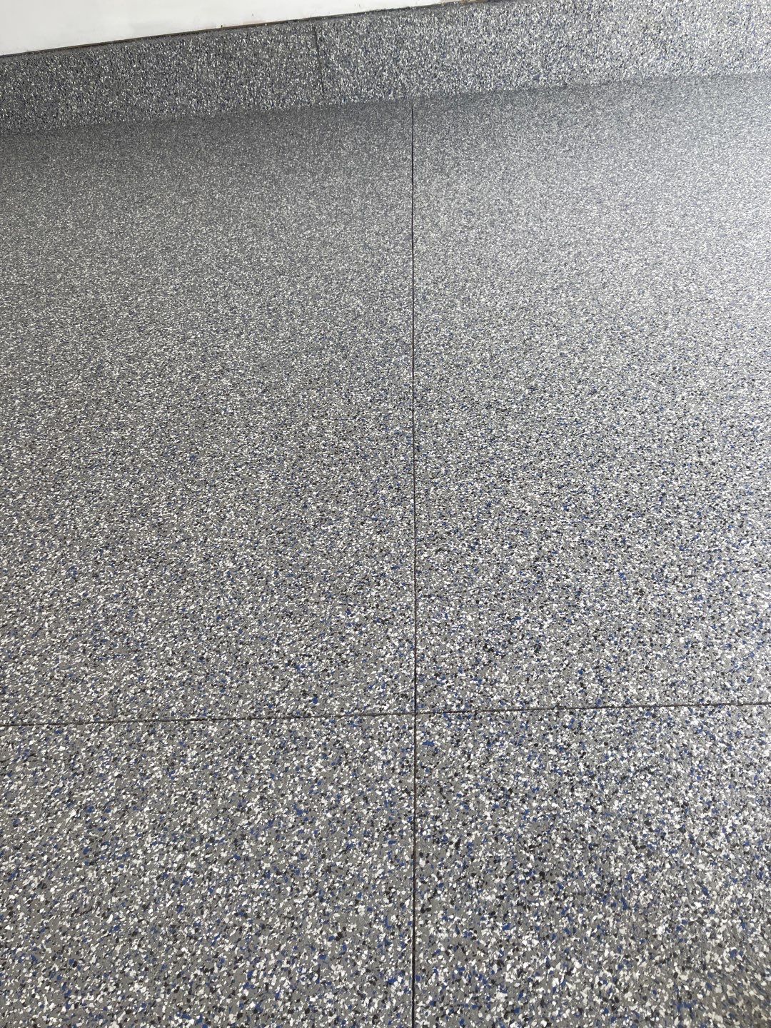 Garage Floor using Galaxy Blue by Your1DayFloor.com