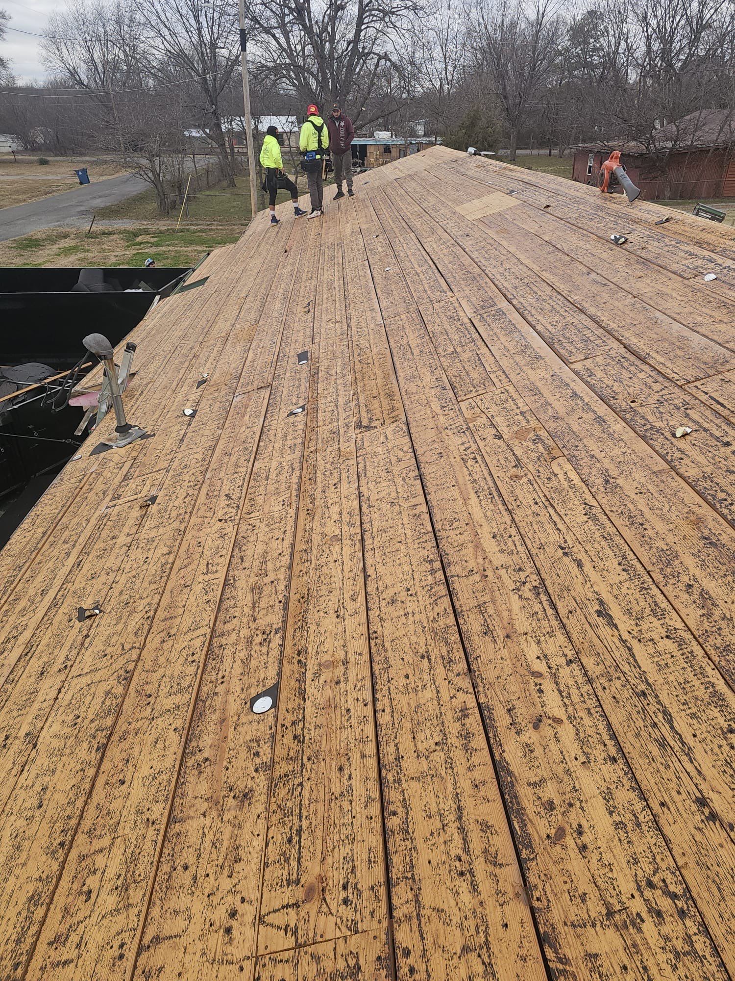 Roofing & siding replacement after hail storm damage. by In & Out Construction & Remodeling, LLC