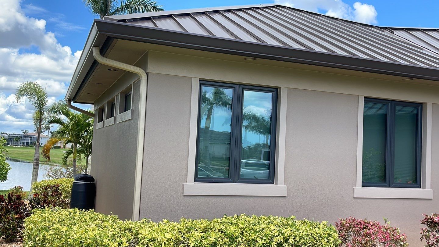 Residential Roofing Installation using Standing Seam Metal Roof in Cape Coral, FL by International Roofing