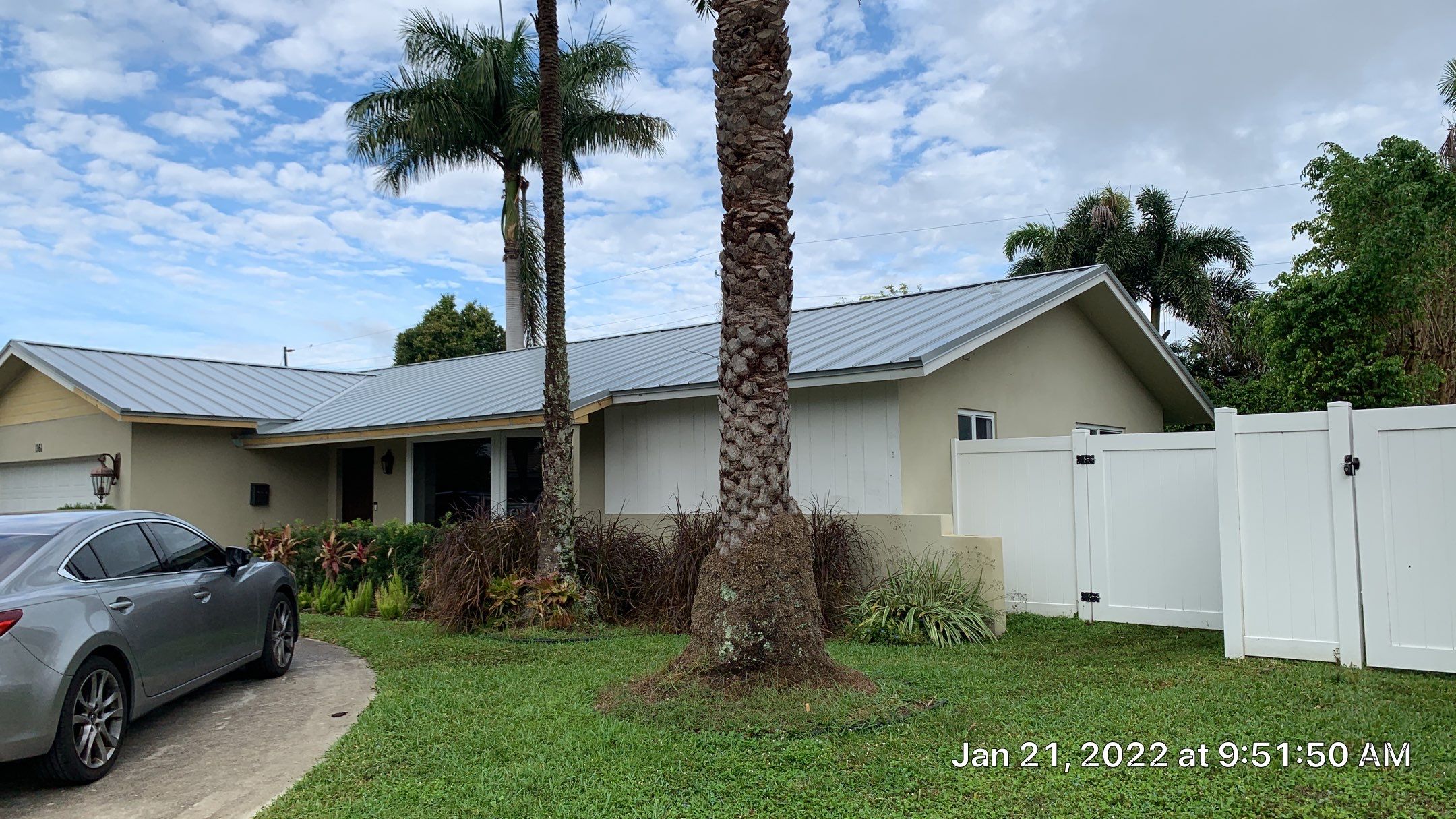 Residential Roofing Installation using 1" Nail strip metal roof by BLUES BROTHERS ROOFING