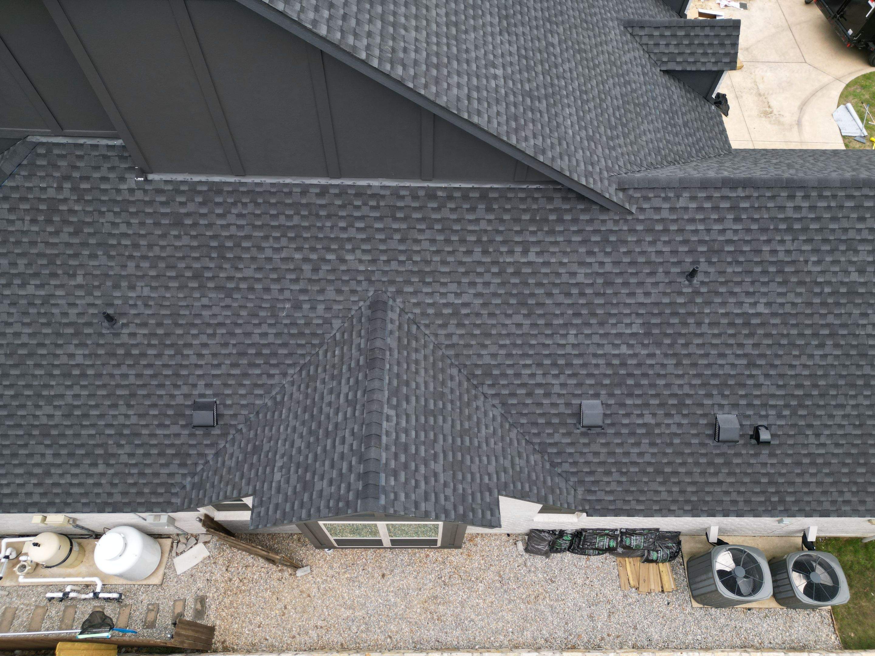 Residential Roofing Installation using GAF Timberline UHDZ Premium Shingles by Harvey Roofing & Construction