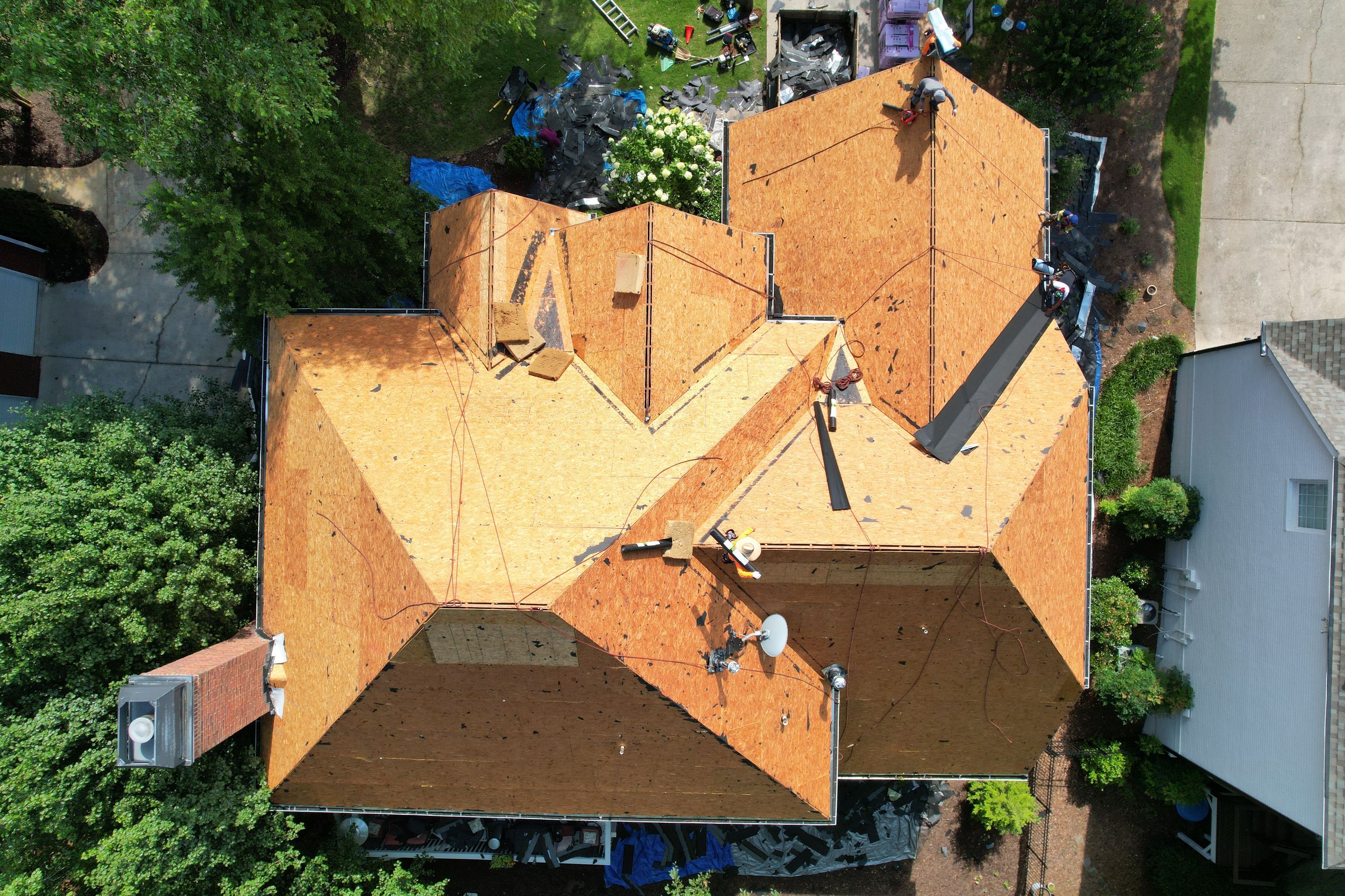 Residential Roofing Installation using Owens Corning by Inspector Roofing and Restoration