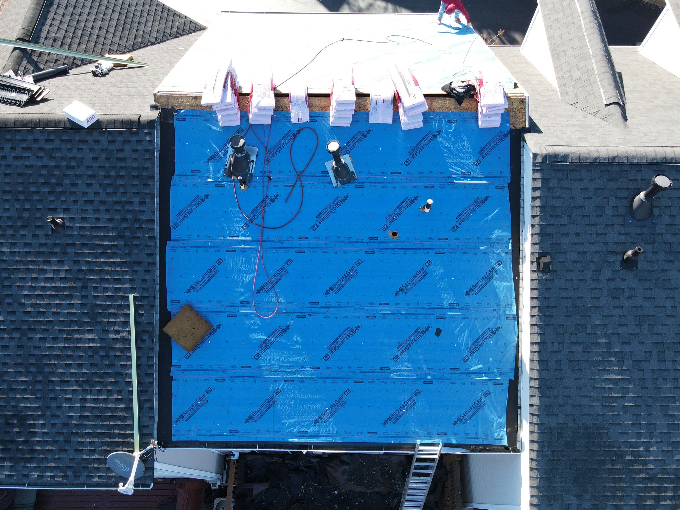 Residential Roofing Installation using Owens Corning by Inspector Roofing and Restoration