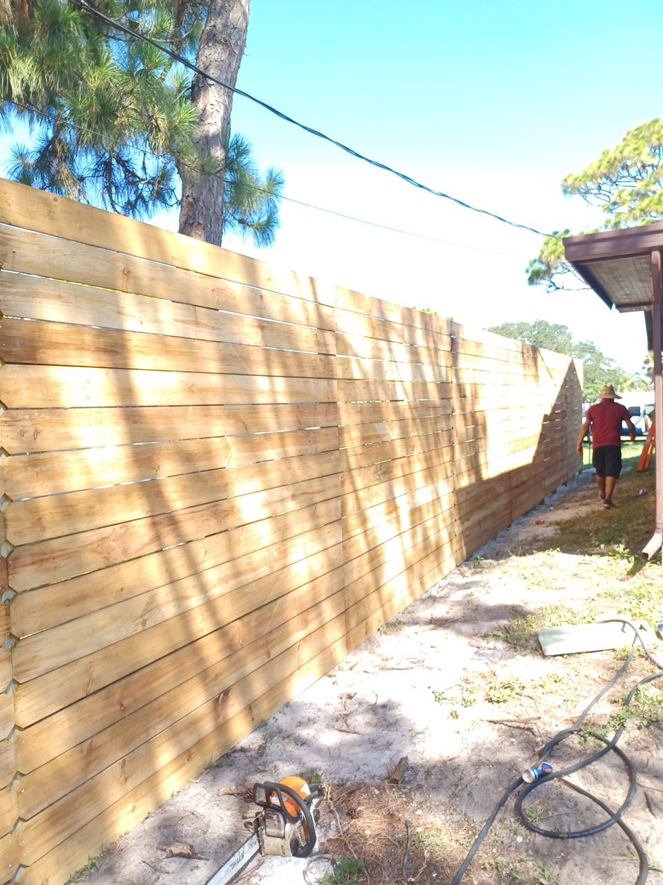 Venice, FL 8ft. Tall  Wood Horizontal Privacy Fence by Asap fence and gates, LLC