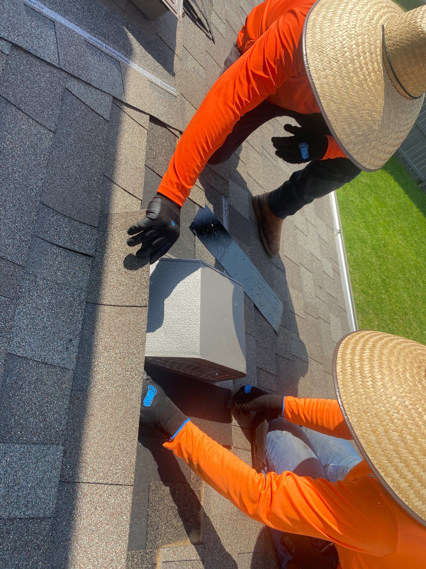 Hail Damage using Owen's Corning Duration (Lifetime) Shingles by Roof Repair Company