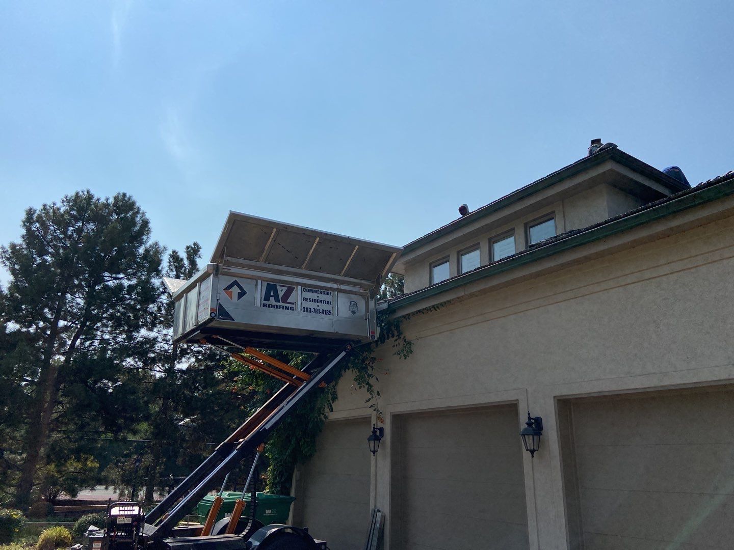 Residential Roofing Installation using Bartile Slate by A to Z Roofing