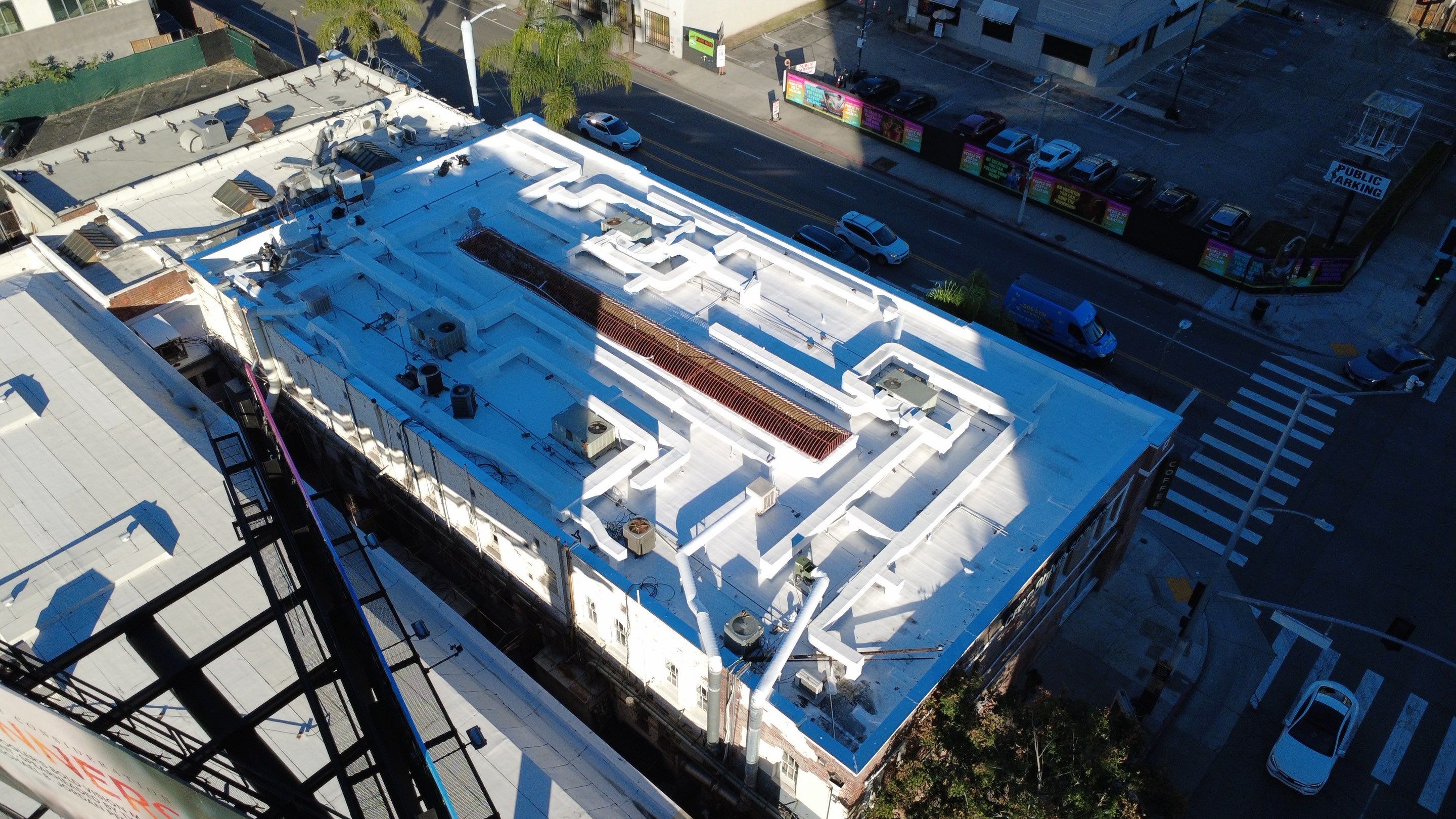 Silicone Coating - Commercial Property in Hollywood by Hull Brothers Roofing