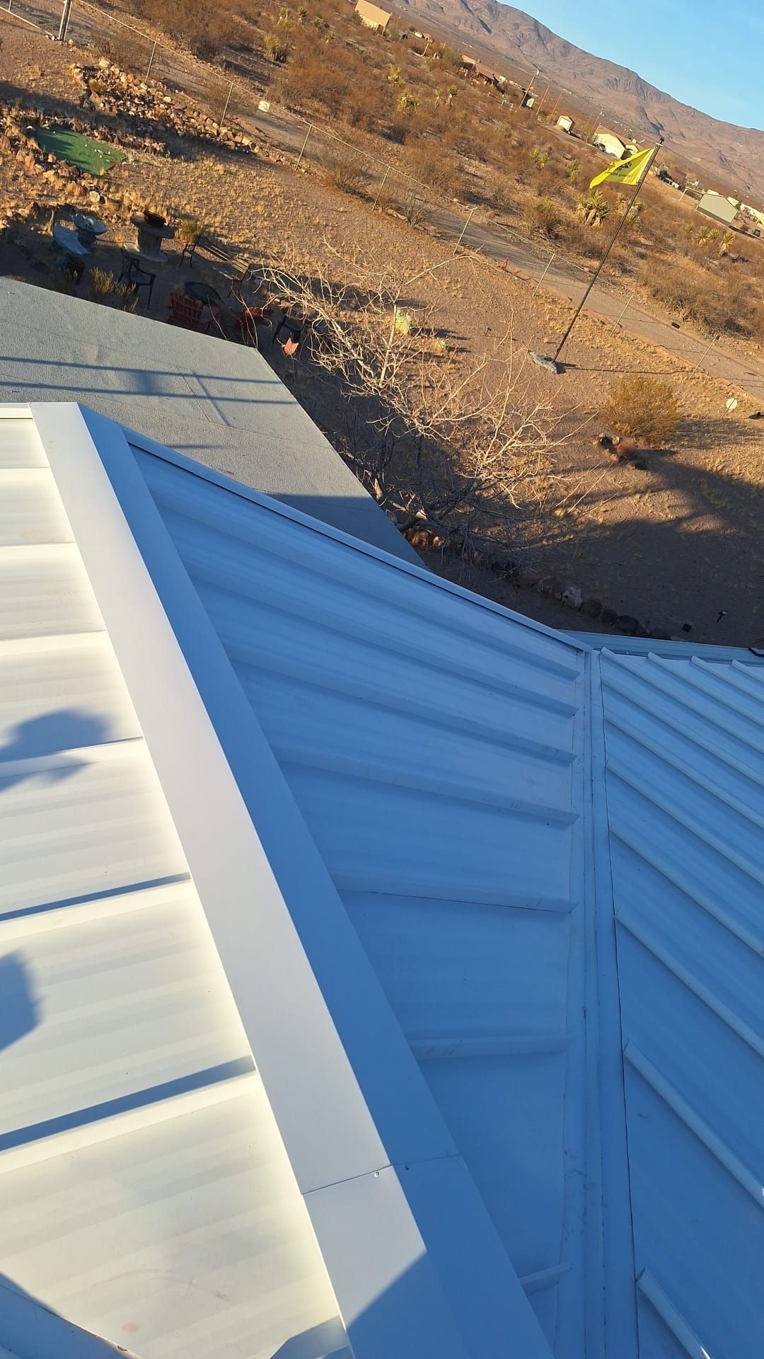 Polar White Standing Seam by Reimagine Roofing
