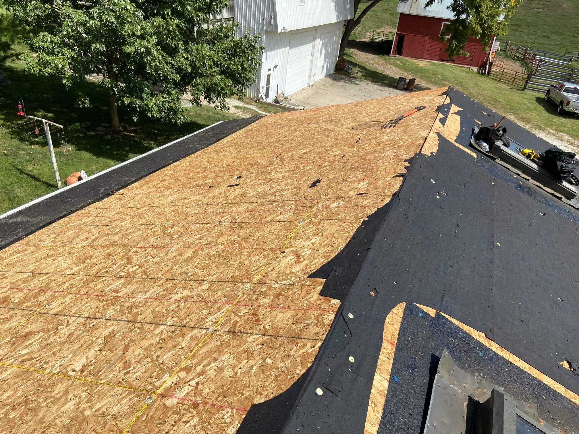 Complete Architectural Shingle Roof Installation and Decking in Crescent by Star Home