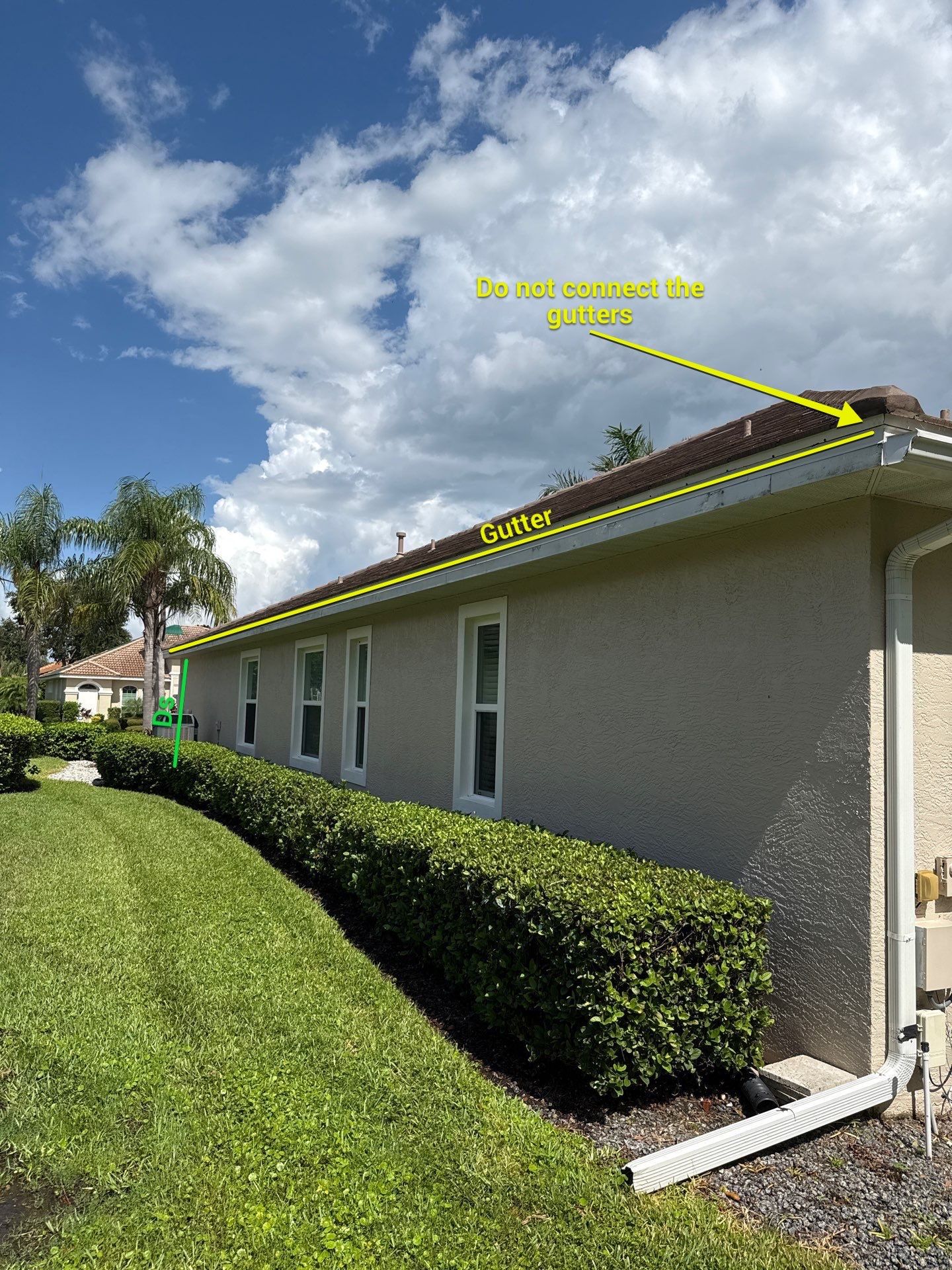 Gutter Repair and Realignment in Lakewood Ranch FL by Gutter Professor by Gutter Professors