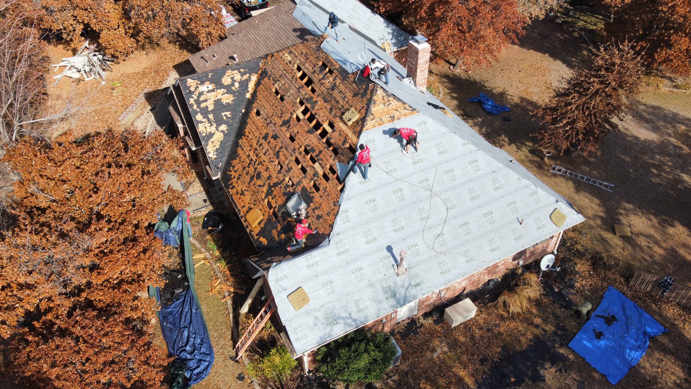Residential Roofing Installation using GAF Armor Shield II by A & H Roofing and Contracting