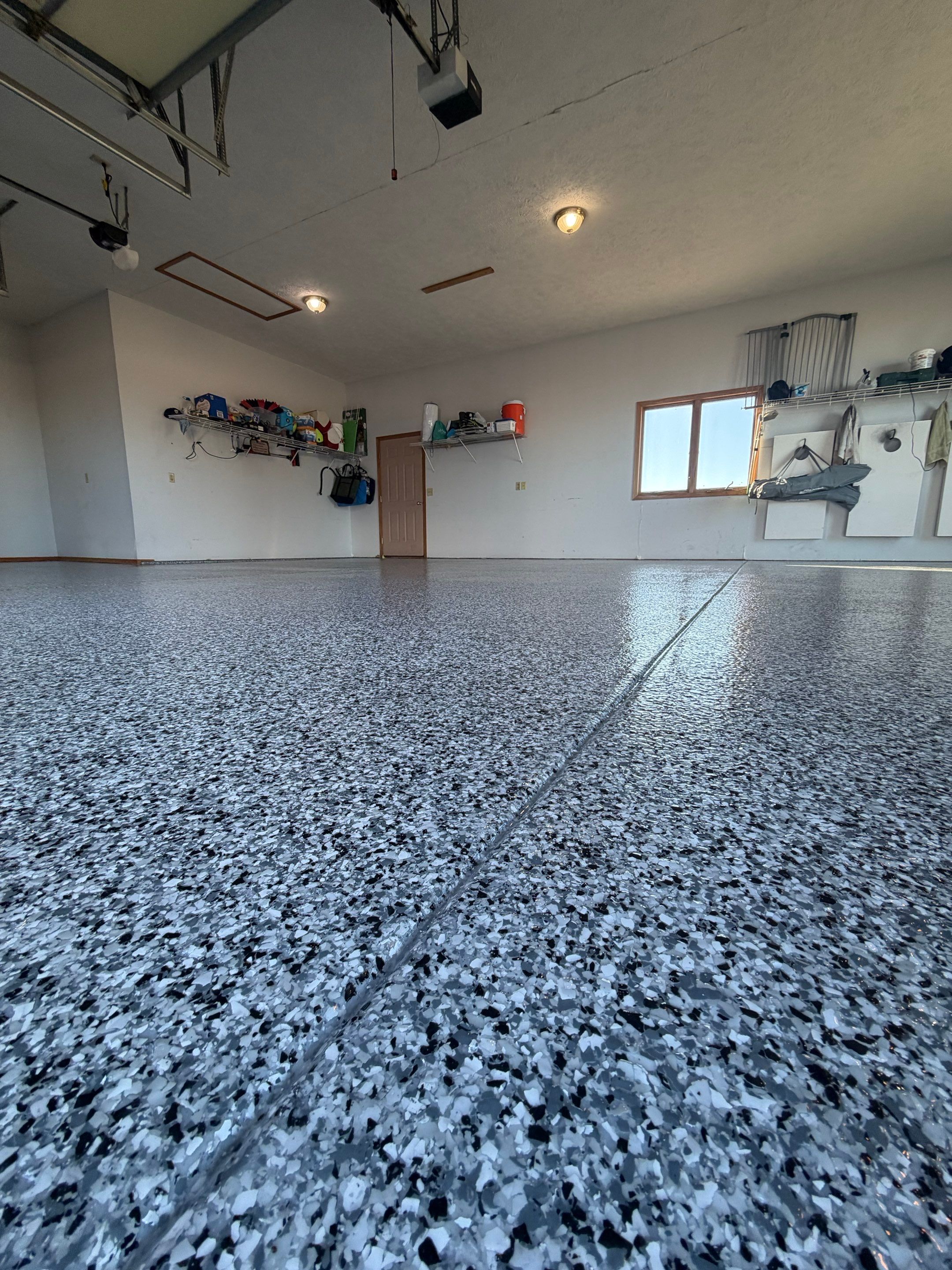 Brashed Gray by Granite Garage Floors