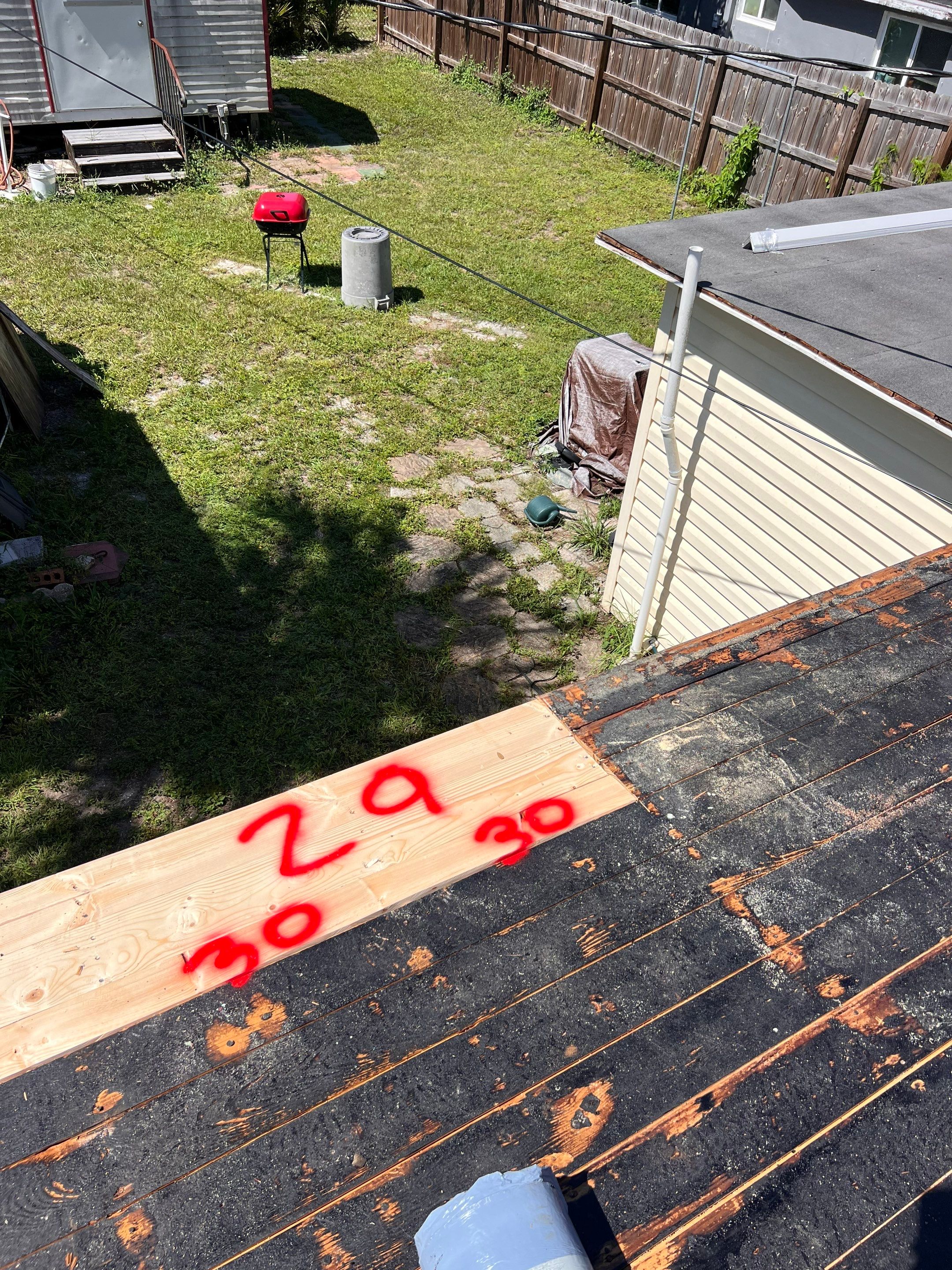 Project in St. Petersburg 33714 by Mitchell Roofing Company LLC 