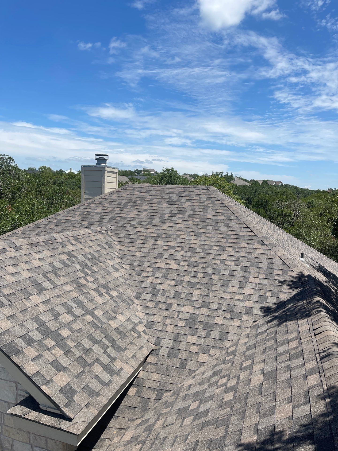 Residential Roofing Installation using IKO Dynasty Class 3 Driftshake by DeZign Roofing & Exteriors