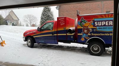 Air Duct Cleaning With a Vacuum Truck in Canonsburg, PA