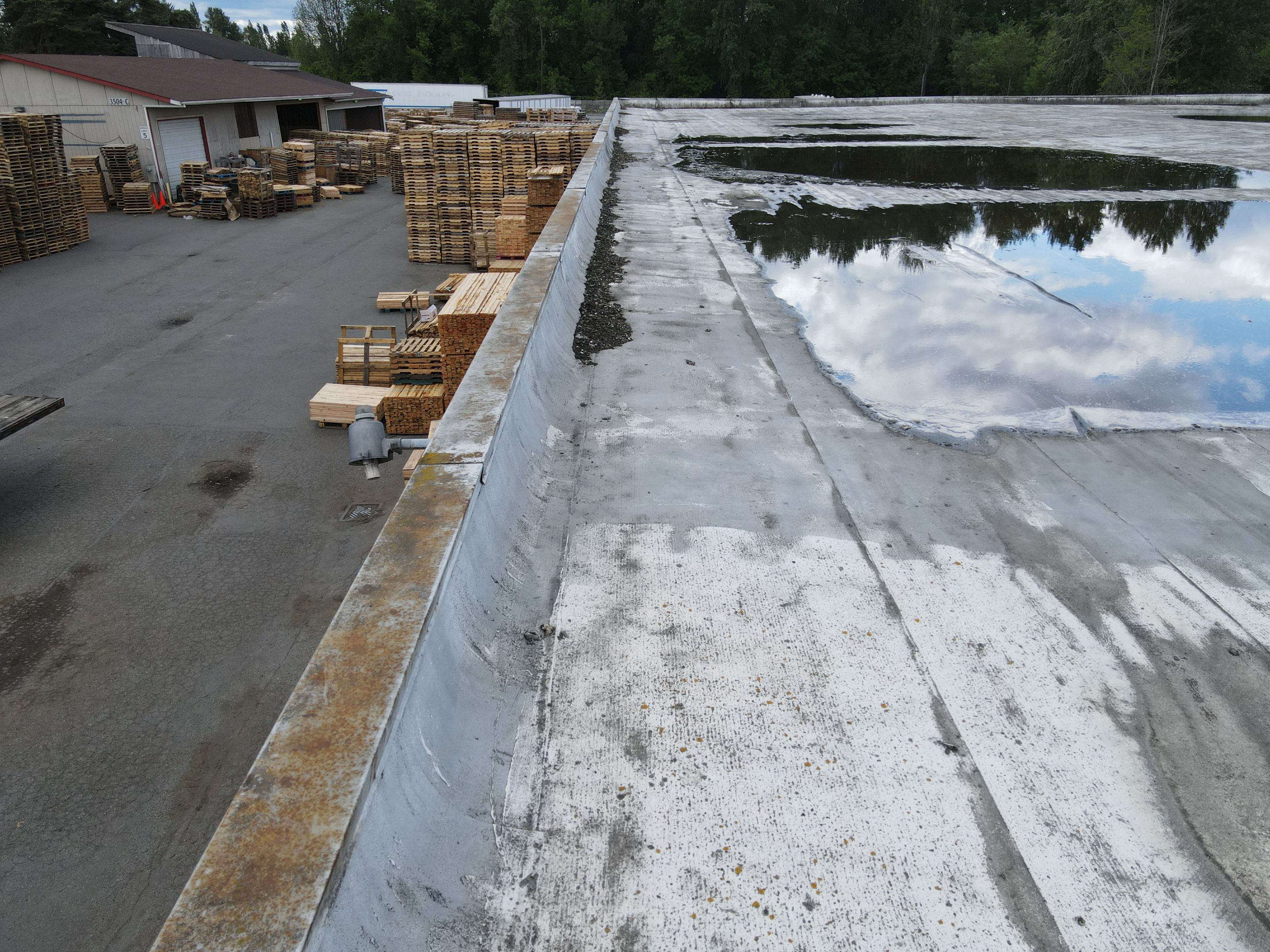 Warehouse Flat Roof - Torchdown to PVC by RoofSmart