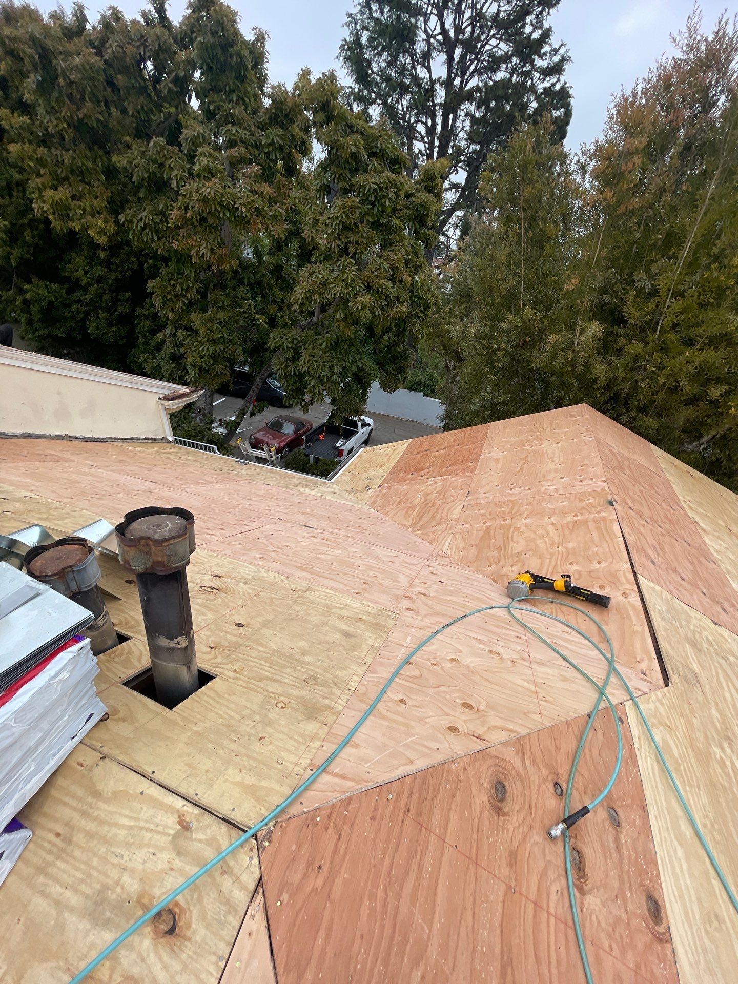 Roof Replacement at the Magic Castle Hotel- Los Angeles, CA 90028 by Epic Roof Replacement