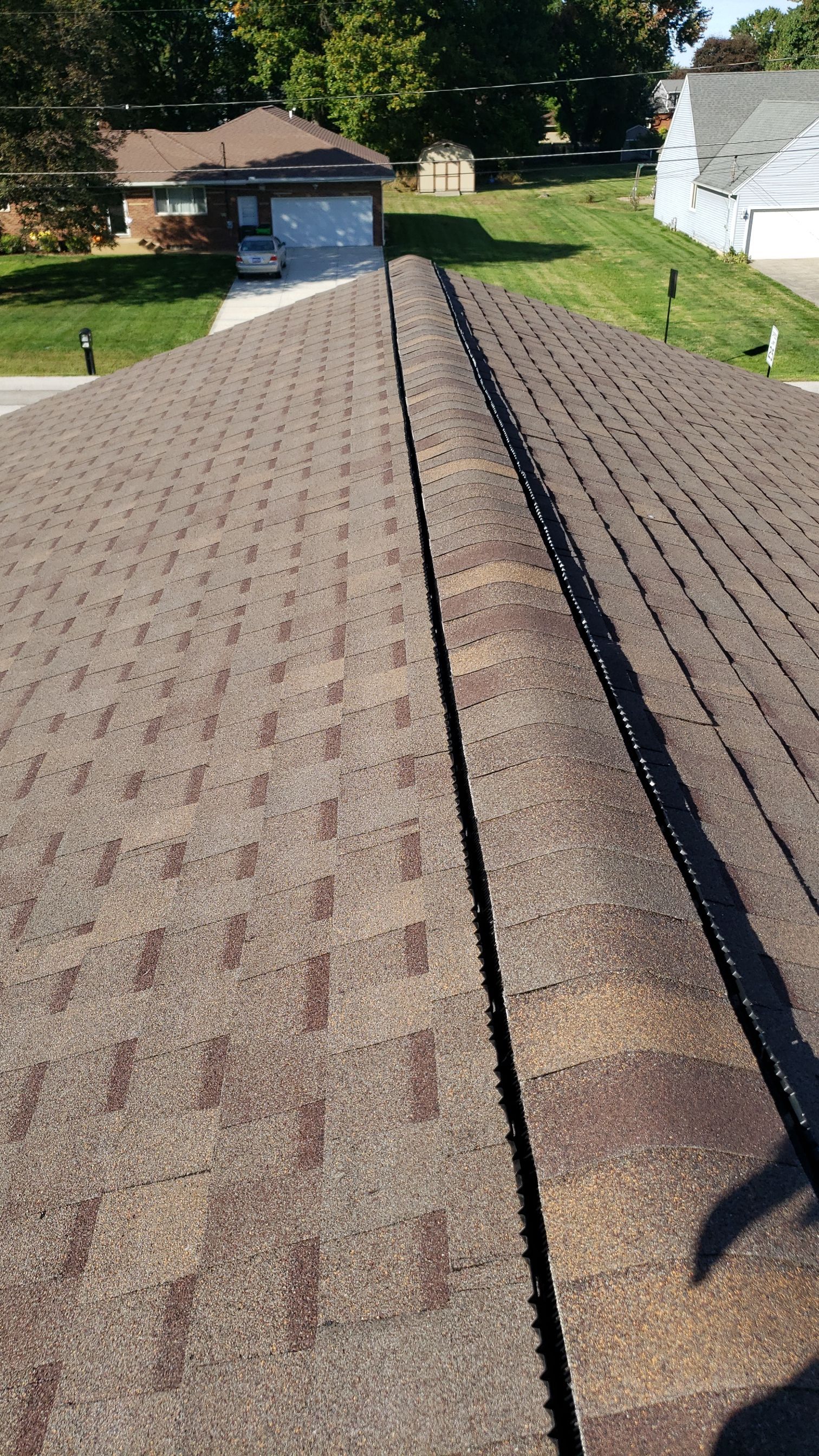ATLAS PINNACLE COLOR: PRISTINE HEATHER DRIP EDGE: MUSKET BROWN by Eagle Eye Roofing