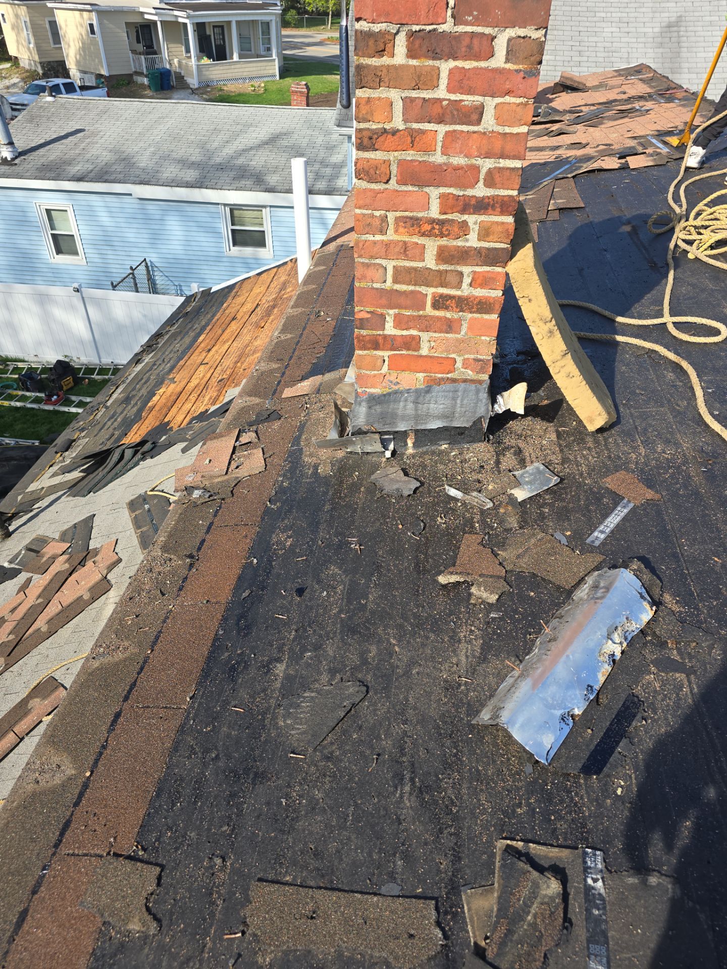 Roof Replacement with Owens Corning TruDefinition Shingles in Midnight Plum by Mighty Dog Roofing of Greater Middlesex County