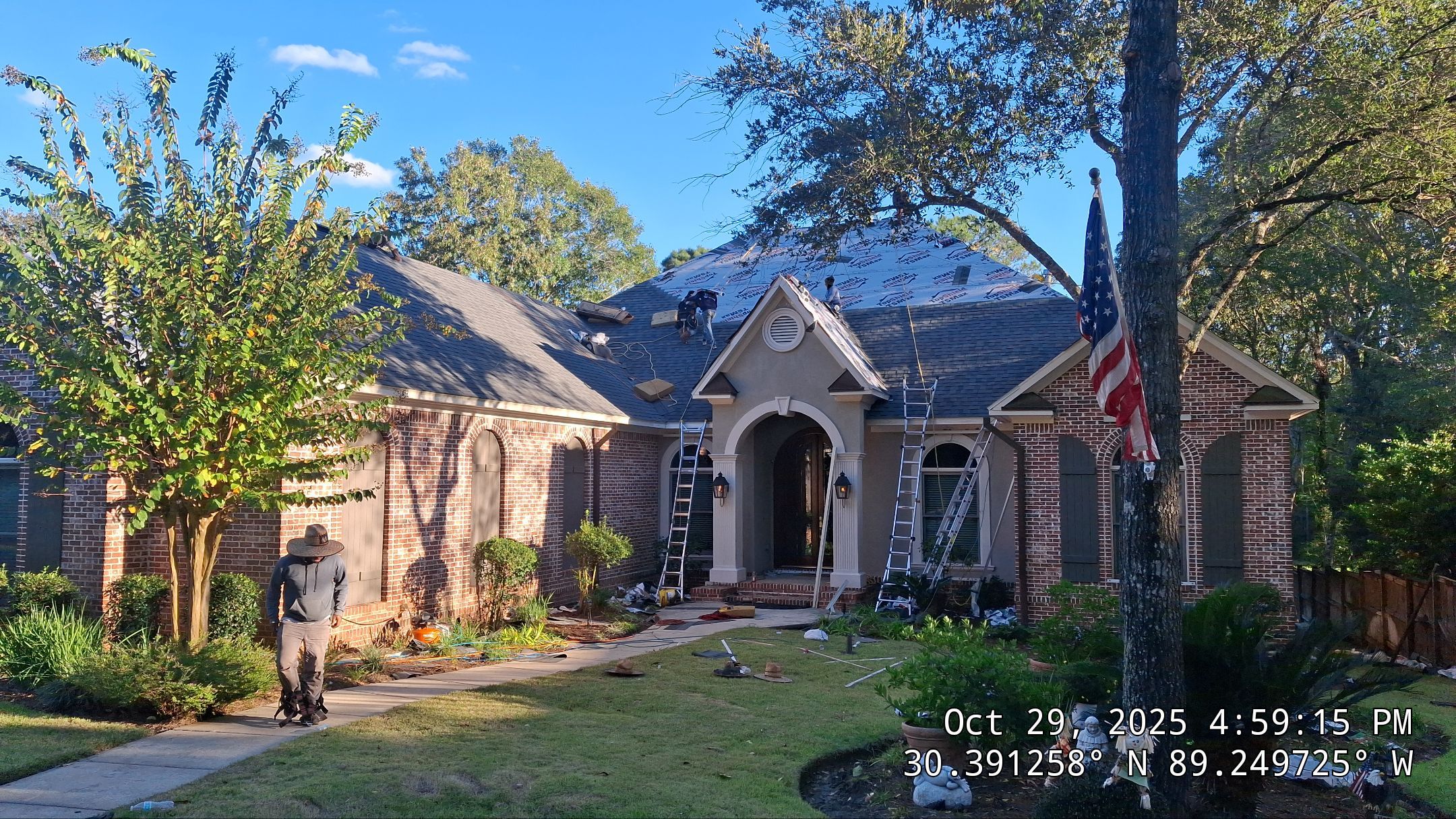 Project in Pass Christian by Husband Roofing & Contracting