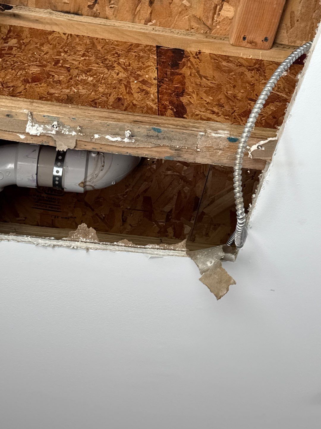 Shower Pan Leak by Chicagoland Water Medics