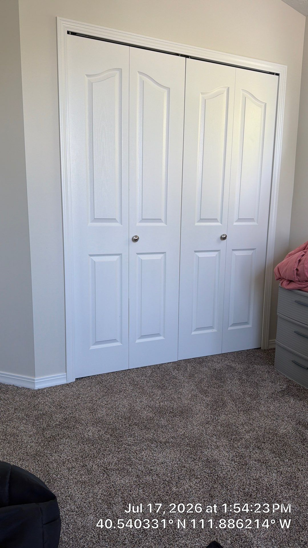 Interior Door Replacement and Custom Window Installation in Draper by CompanyCam Sales Demo
