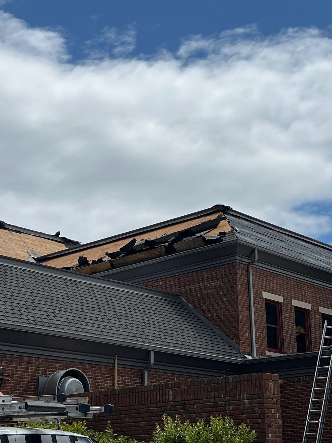 Commercial Roofing Installation using High Grade Asphalt Shingles by Carolina Trophy Roofs