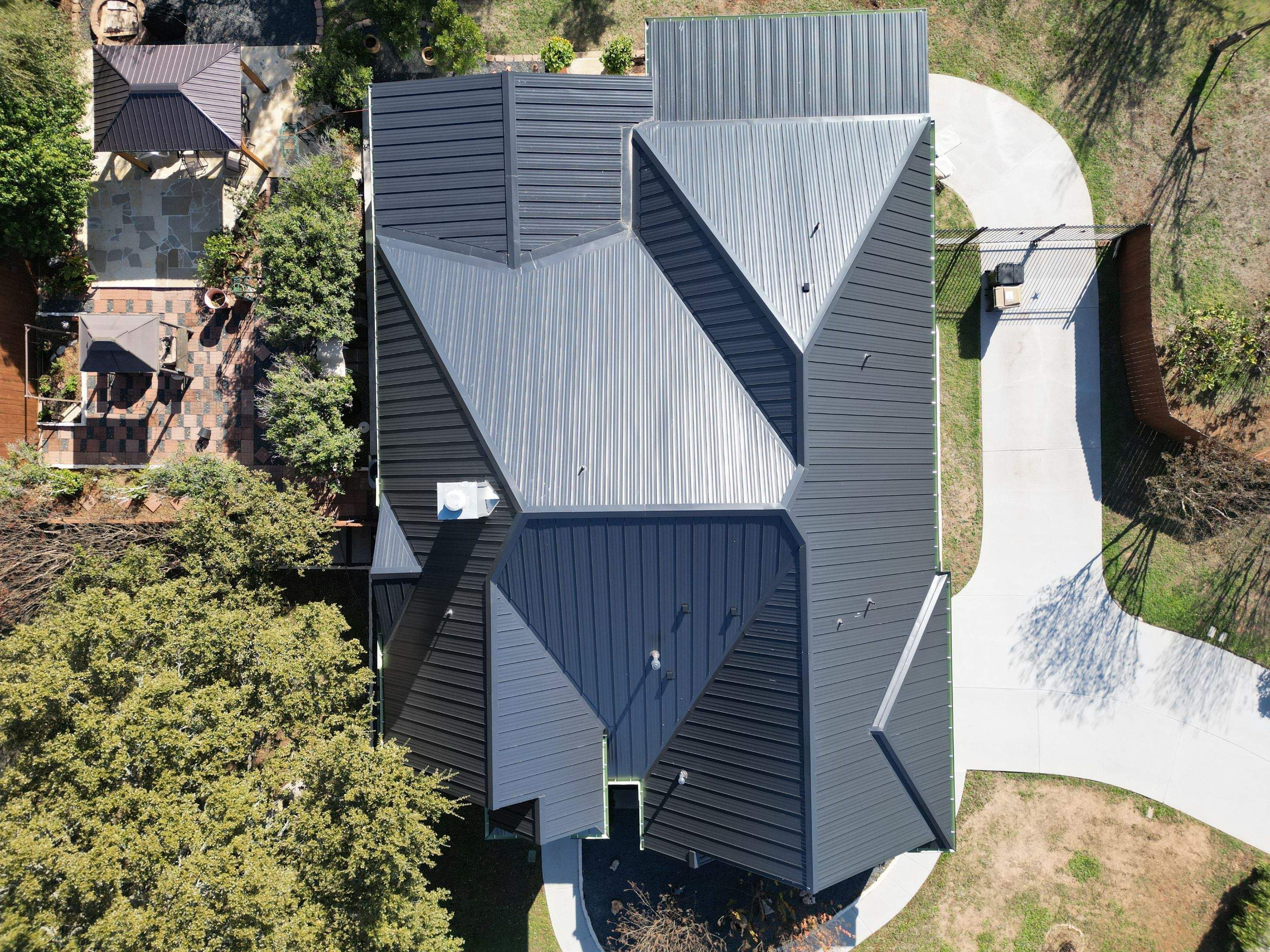 Matte Black - L&A Metals Class 4 UL 2218 Standing Seam Metal by RoofsOnly.com