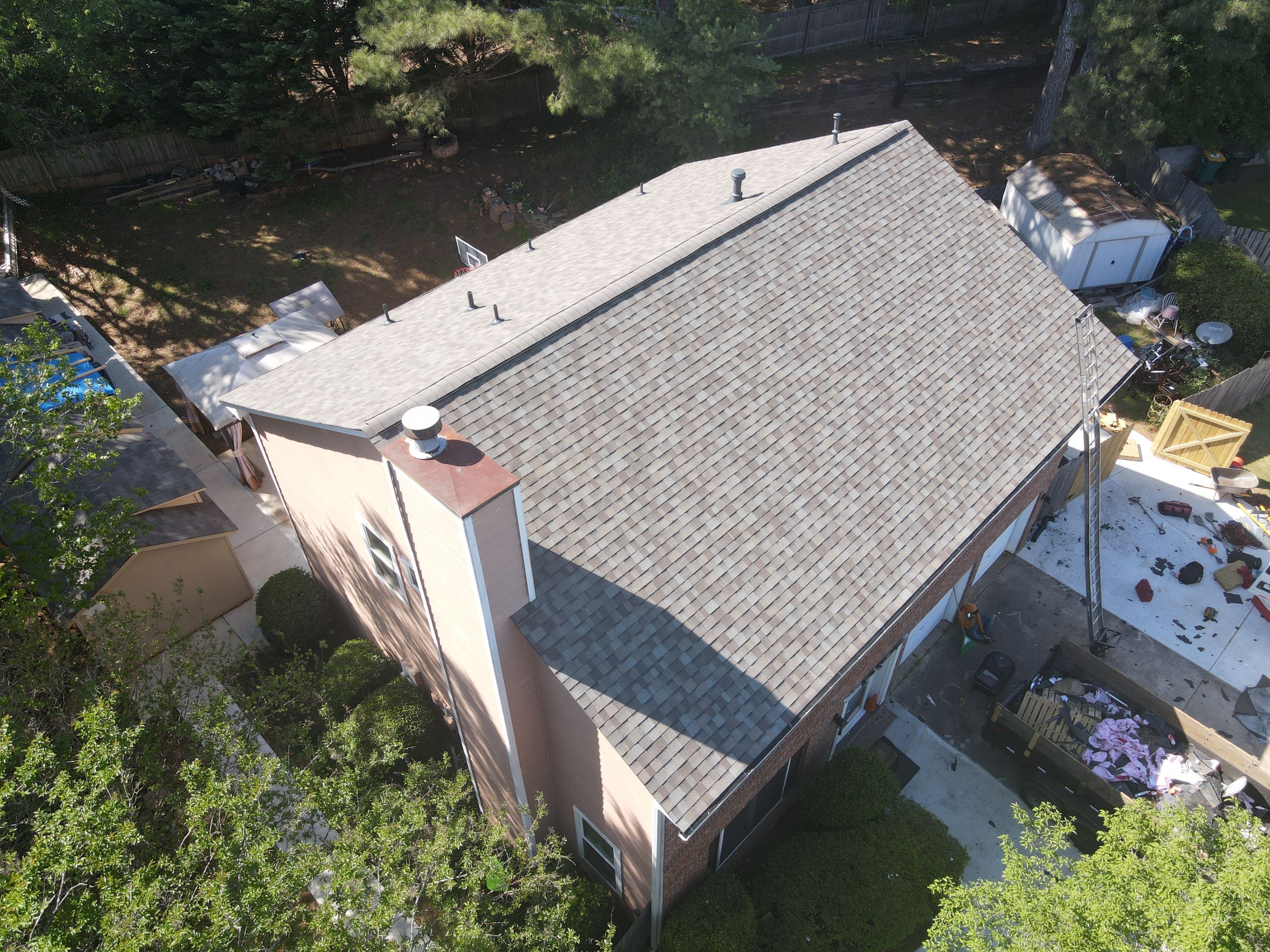 Residential Roofing Installation using Owens Corning by Inspector Roofing and Restoration