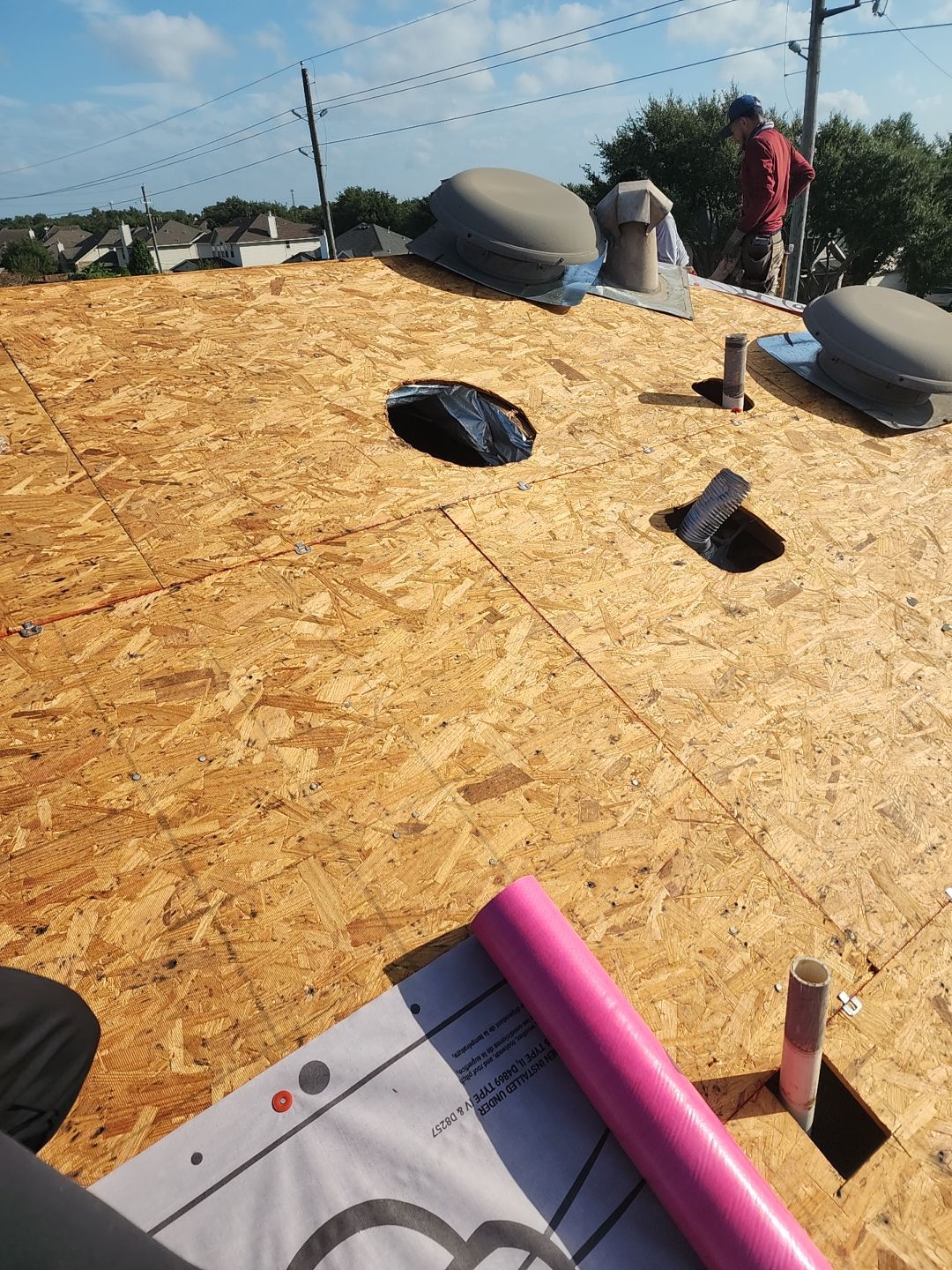 Residential Roofing Installation using Owen's Corning Duration (Lifetime) Shingles by Roof Repair Company
