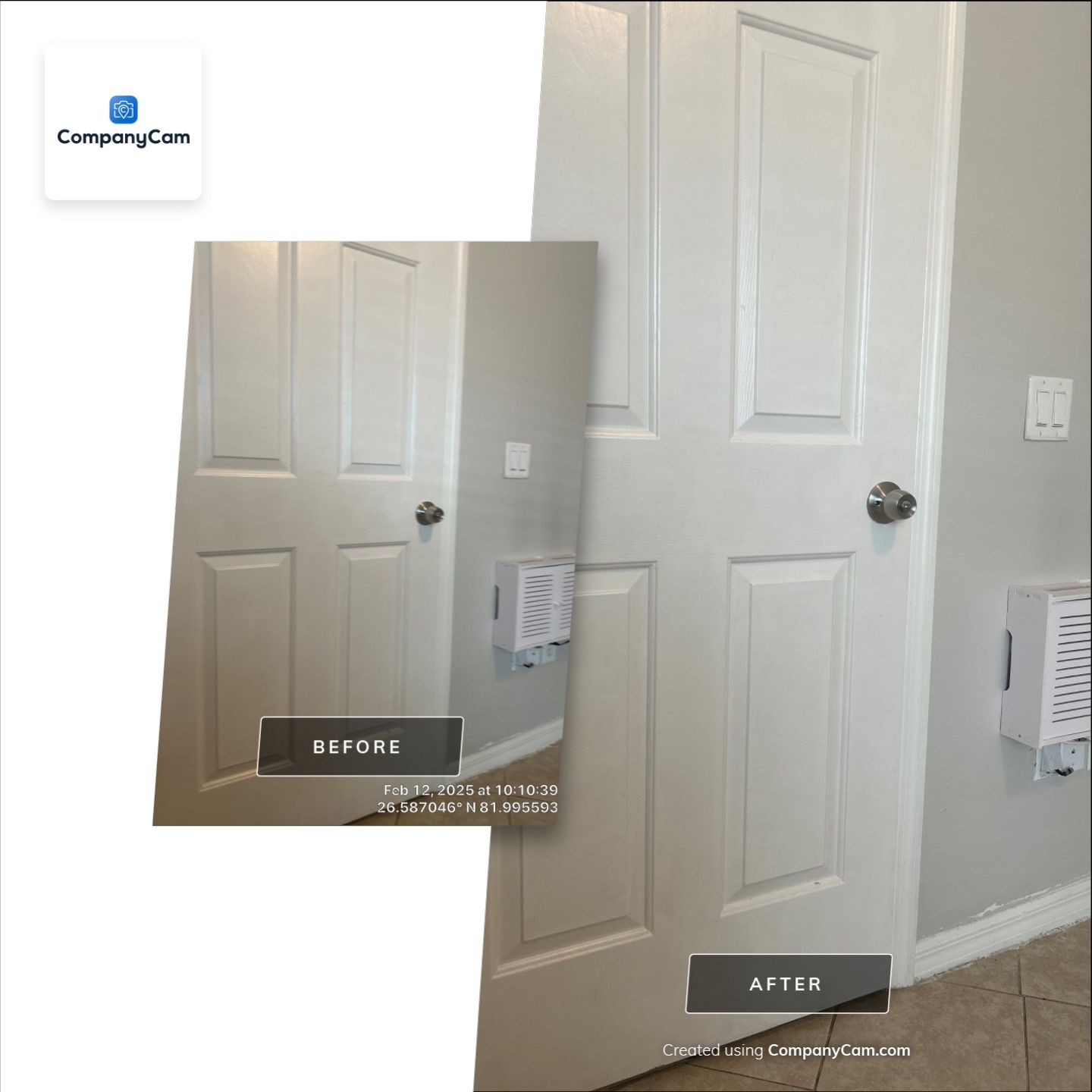 Fence Installation using Metal by CompanyCam Sales Demo