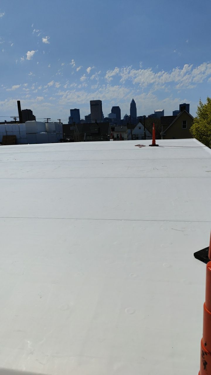 Commercial Roofing Installation using TPO Membrane by Runyon & Sons Roofing