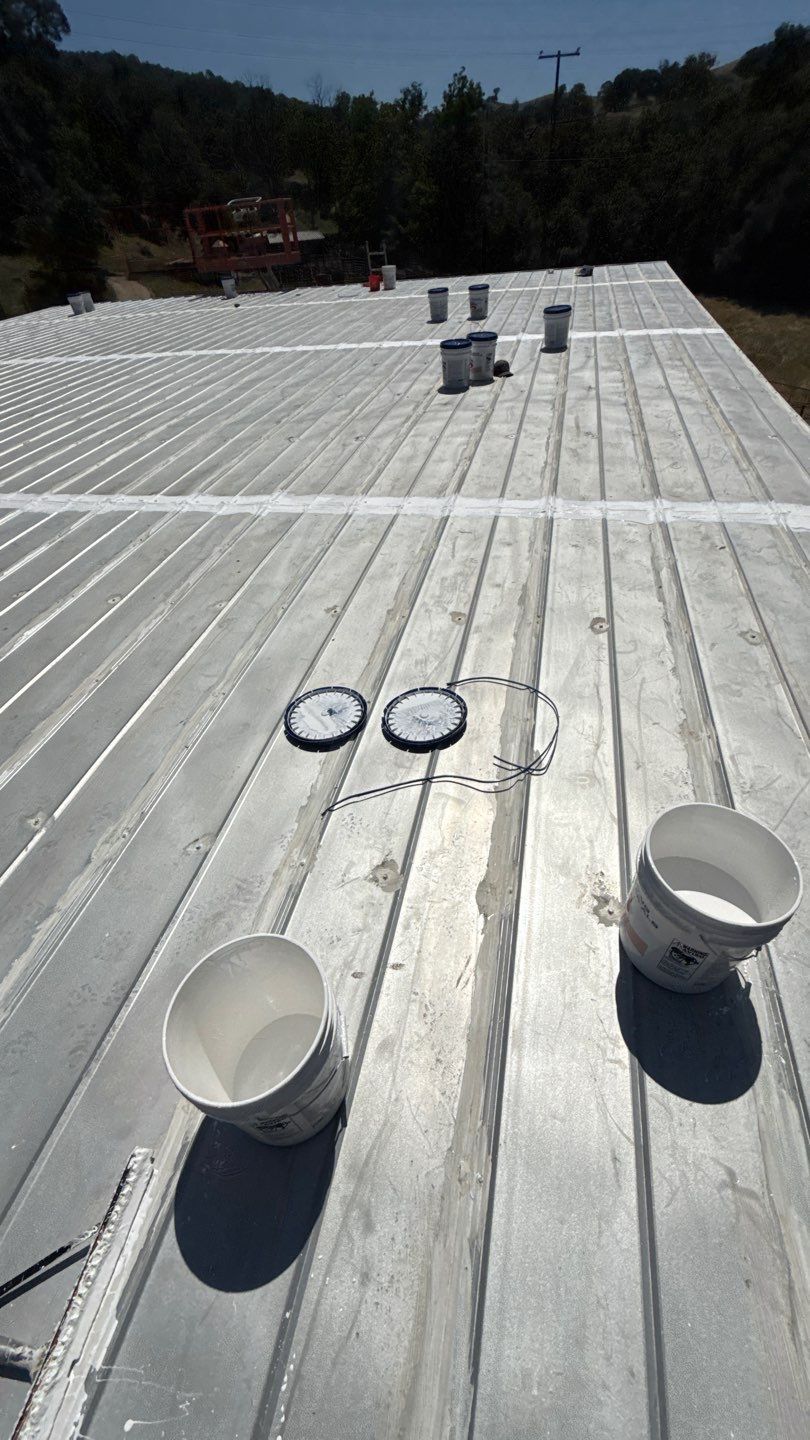 Metal Roof Silicone Coating and Structural Repair in San Ysabel by Reliable Roofing San Diego Inc.