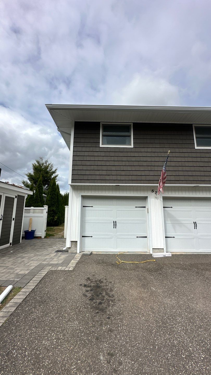 Full House Installation by Above All Gutters 