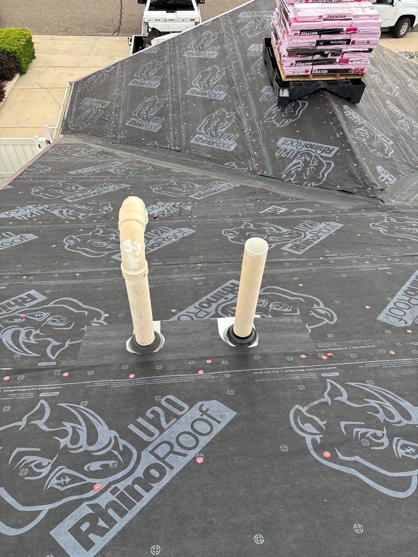 Project in Fruita by Bros Roofing