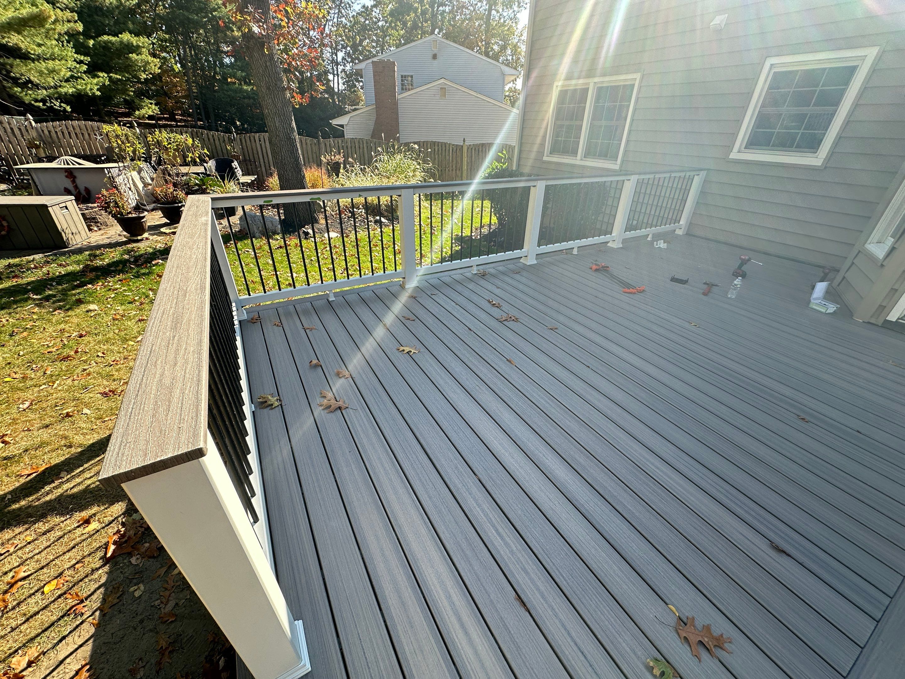 Deck Installation using Trex by Home Concepts Construction