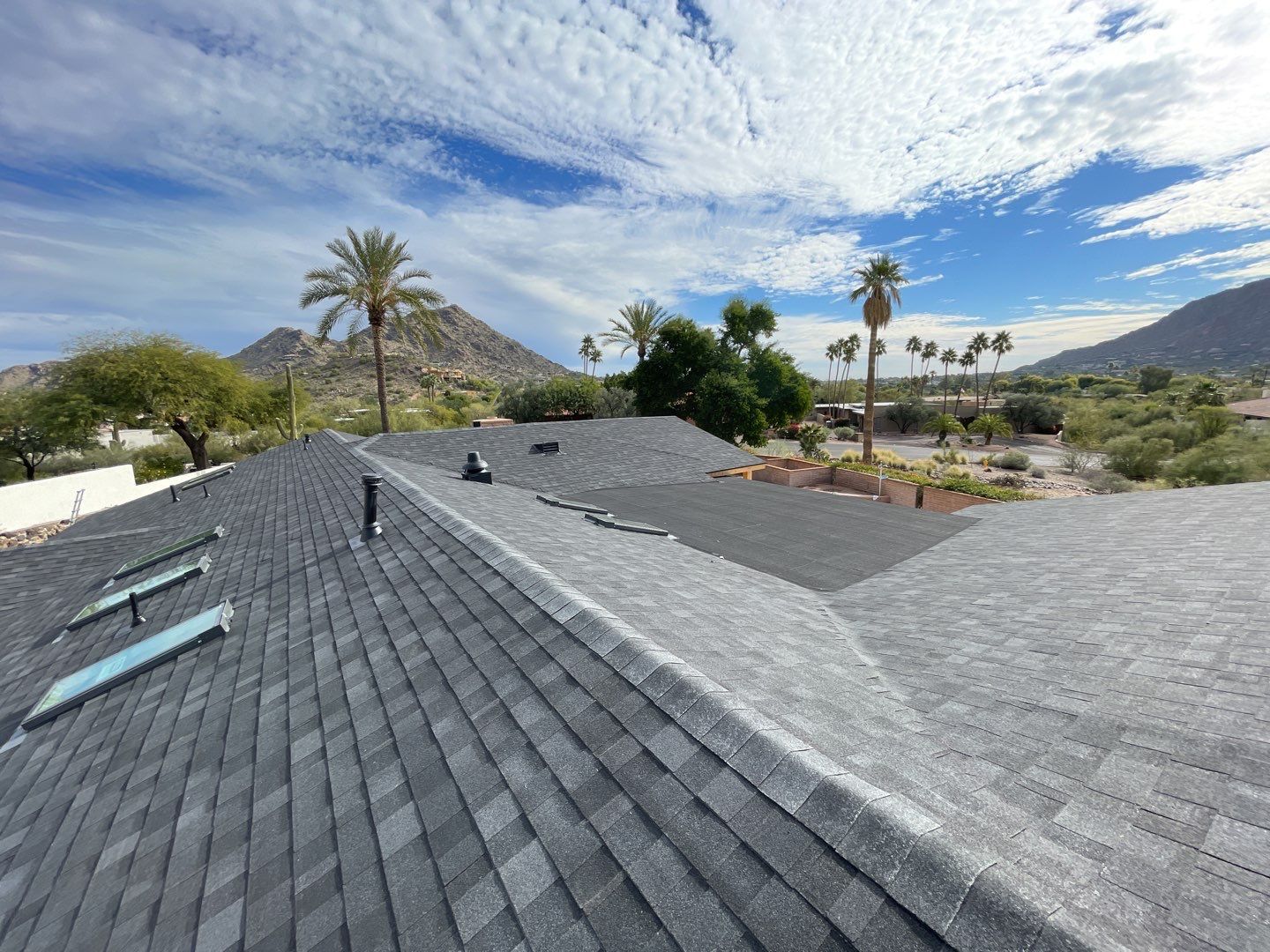 Onyx Black Shingles by Reimagine Roofing
