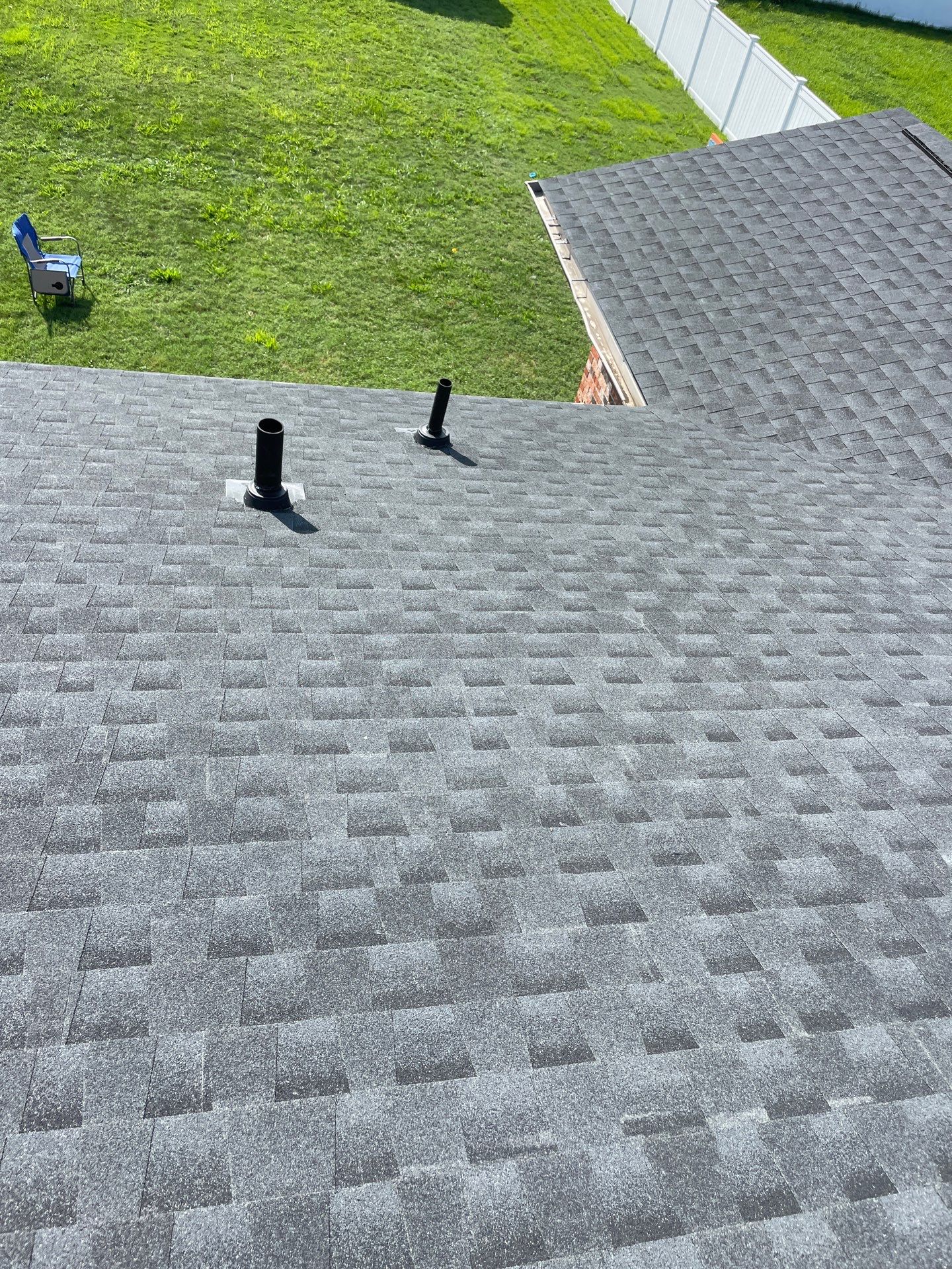 Residential Roofing Installation using GAF Timberline HDZ Charcoal by Rainstoppers Roofing
