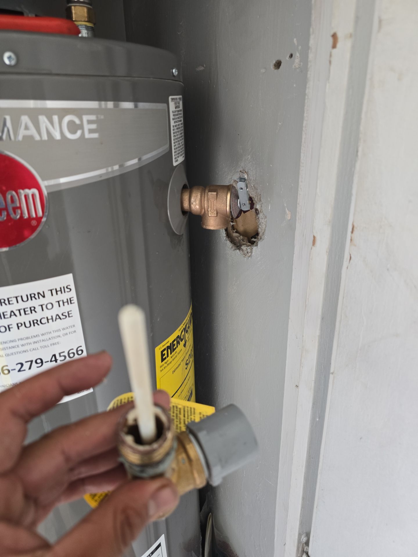 Installation of New Cap for Water Heater, Under-Sink Plumbing, and New Toilet by Us Plumbing