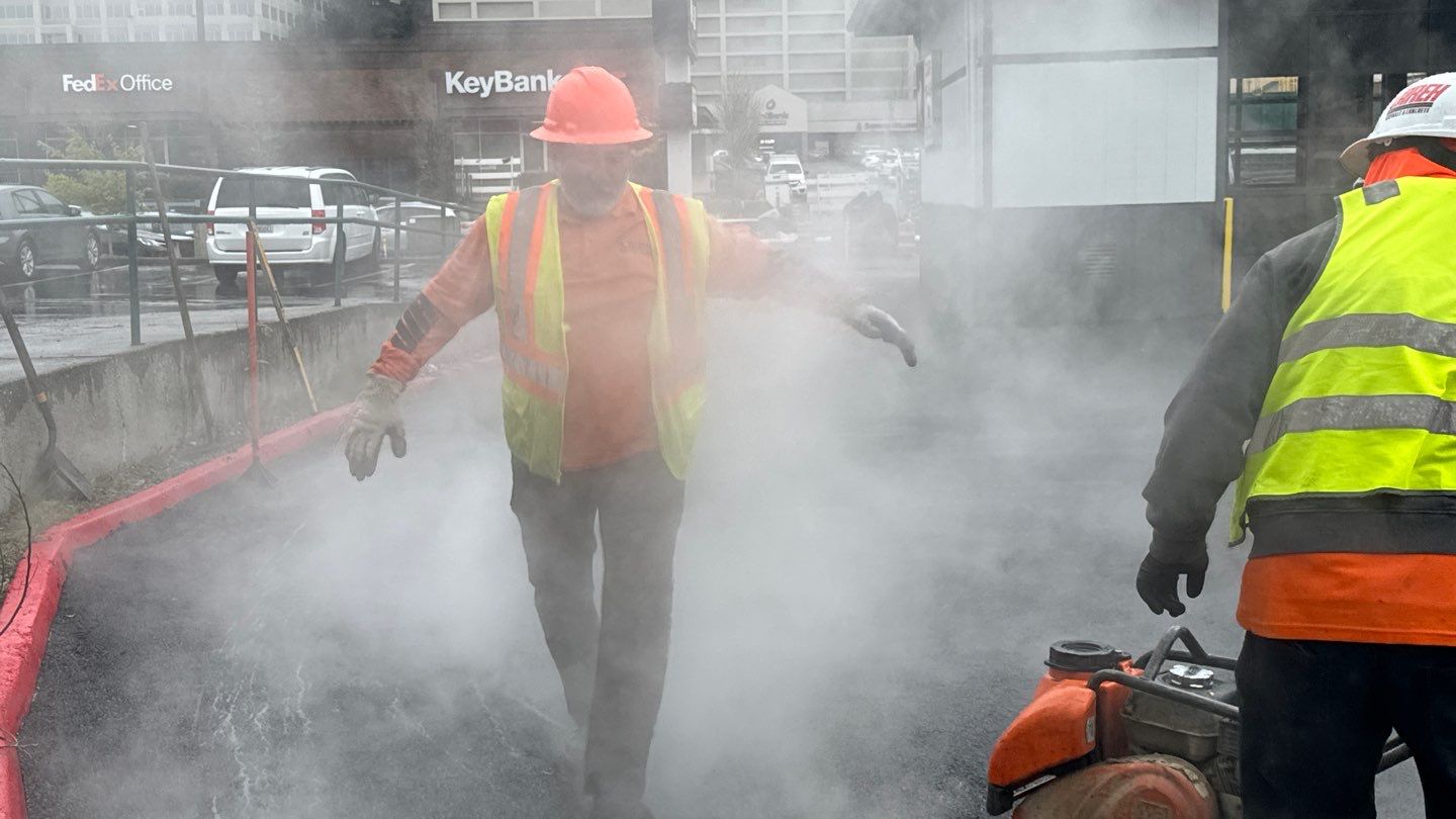 TRJ Construction | Asphalt Parking Lot Repair  by Jireh Asphalt & Concrete Inc 