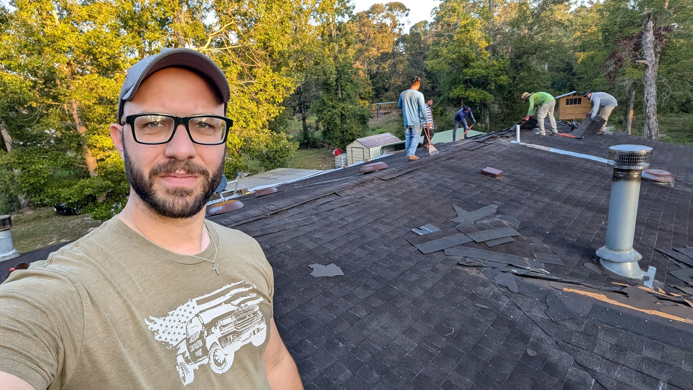 Project in Conroe by Roof Guard And Construction