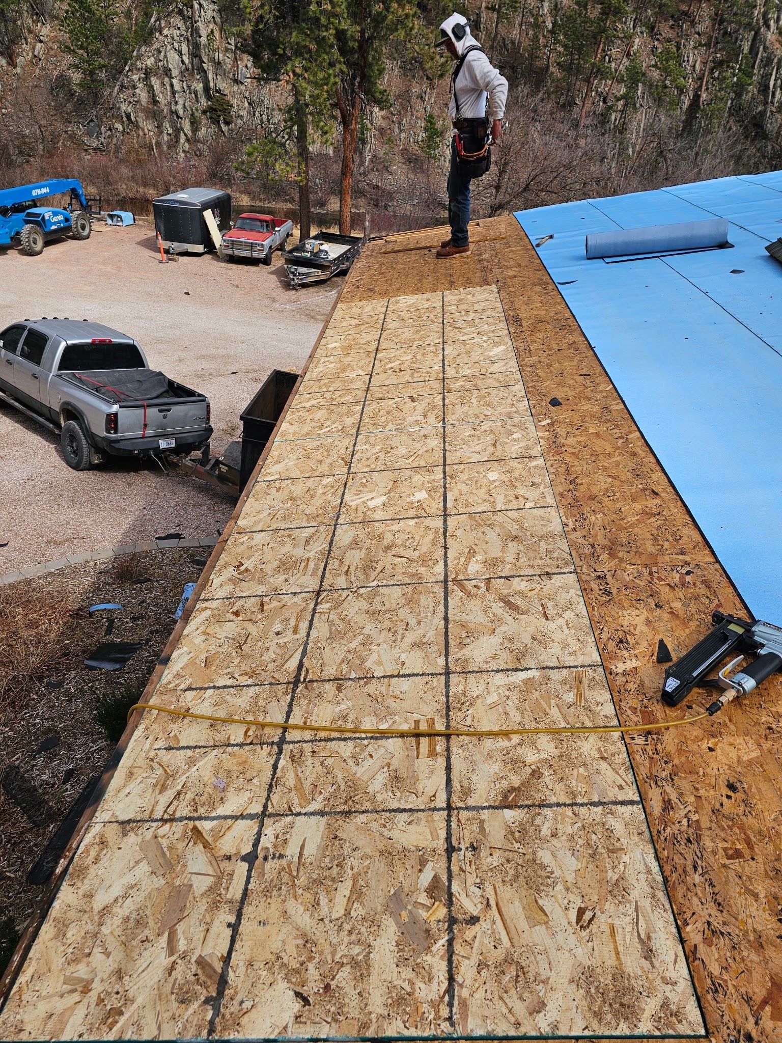 Residential Roofing Installation using Steel Roofing by Weather-Tite Exteriors LLC