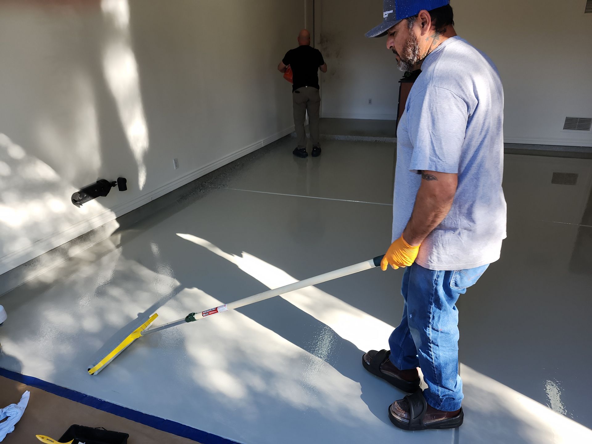 Garage Floor Epoxy - Scottsdale by Crash of Rhinos Painting & Garage Floors