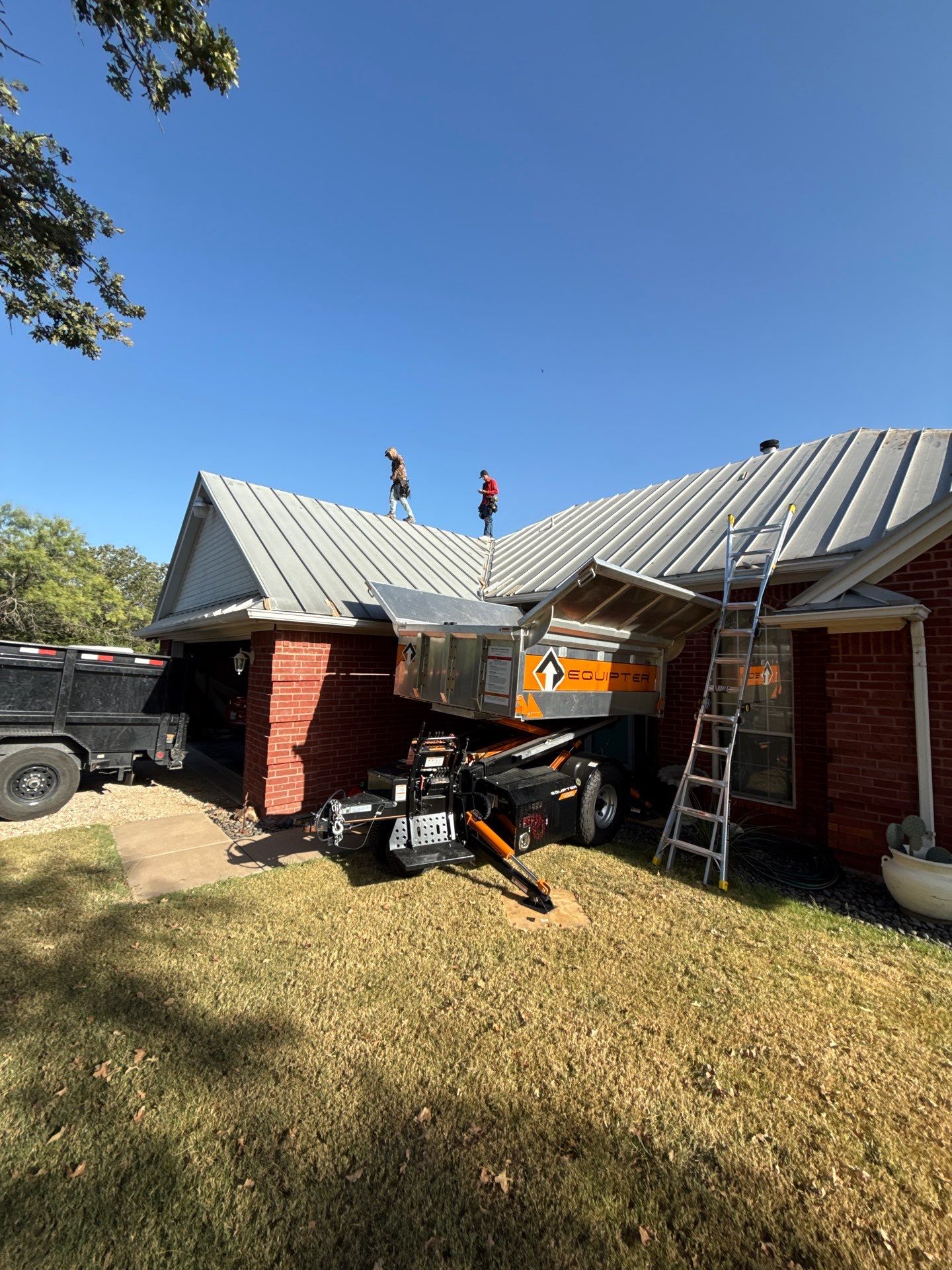 Galvalume Plus Project by Sky Roofing and Remodeling