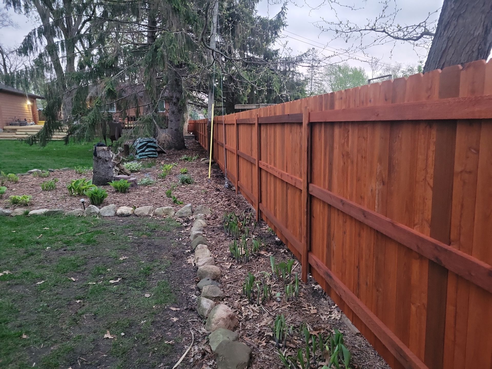 Project in Cedar Falls by Perfect Picket Fence and Stain