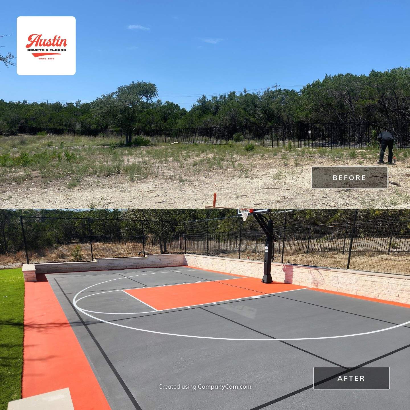 Custom Pickleball Court in South Austin by Sport Court Austin