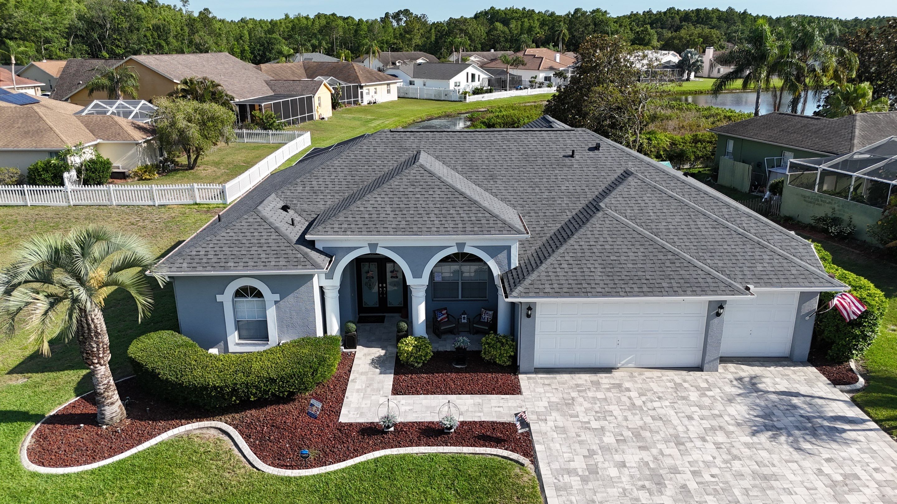 Roof Replacement in New Port Richey, FL. by Steadfast Roofing