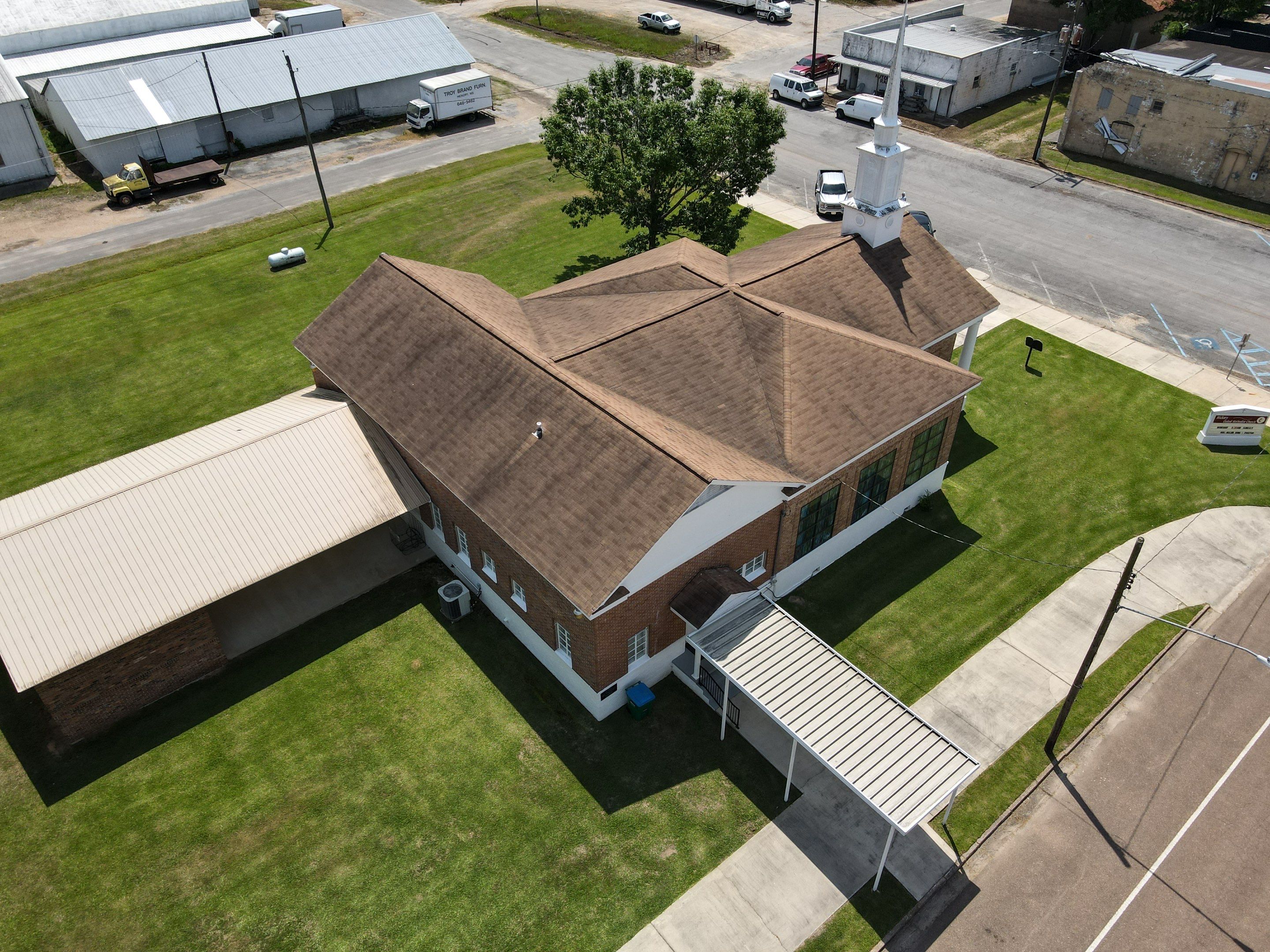Hickory United Methodist Church by Halo Roofing and Restoration