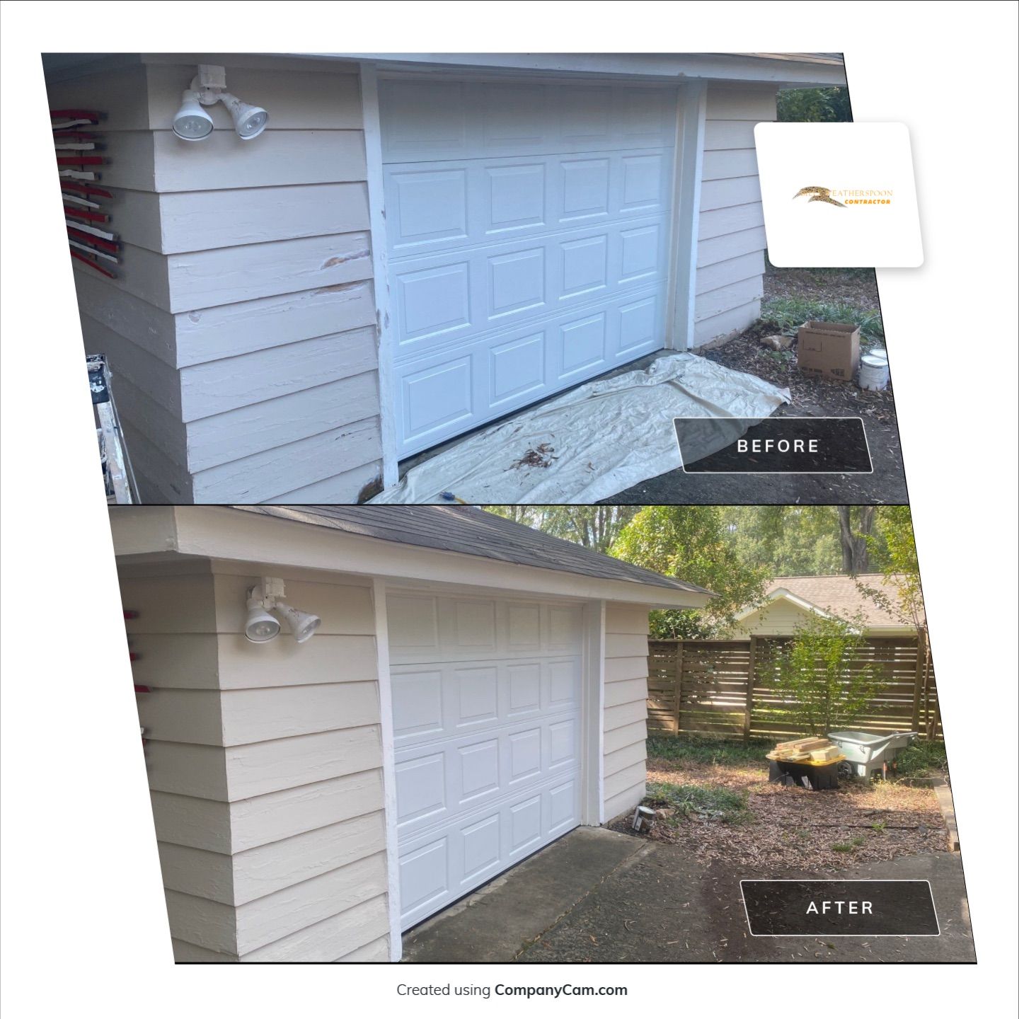 Fence Repair and Exterior Painting by Billy Weatherspoon Contractor