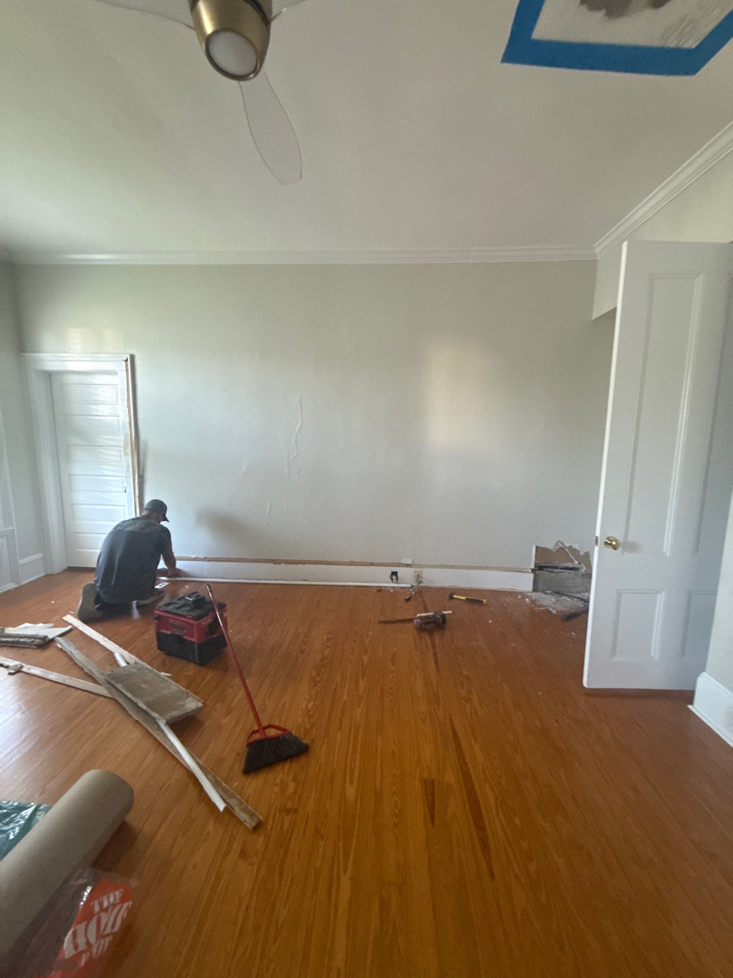 Drywall Job For National Guard by Axtra Hand